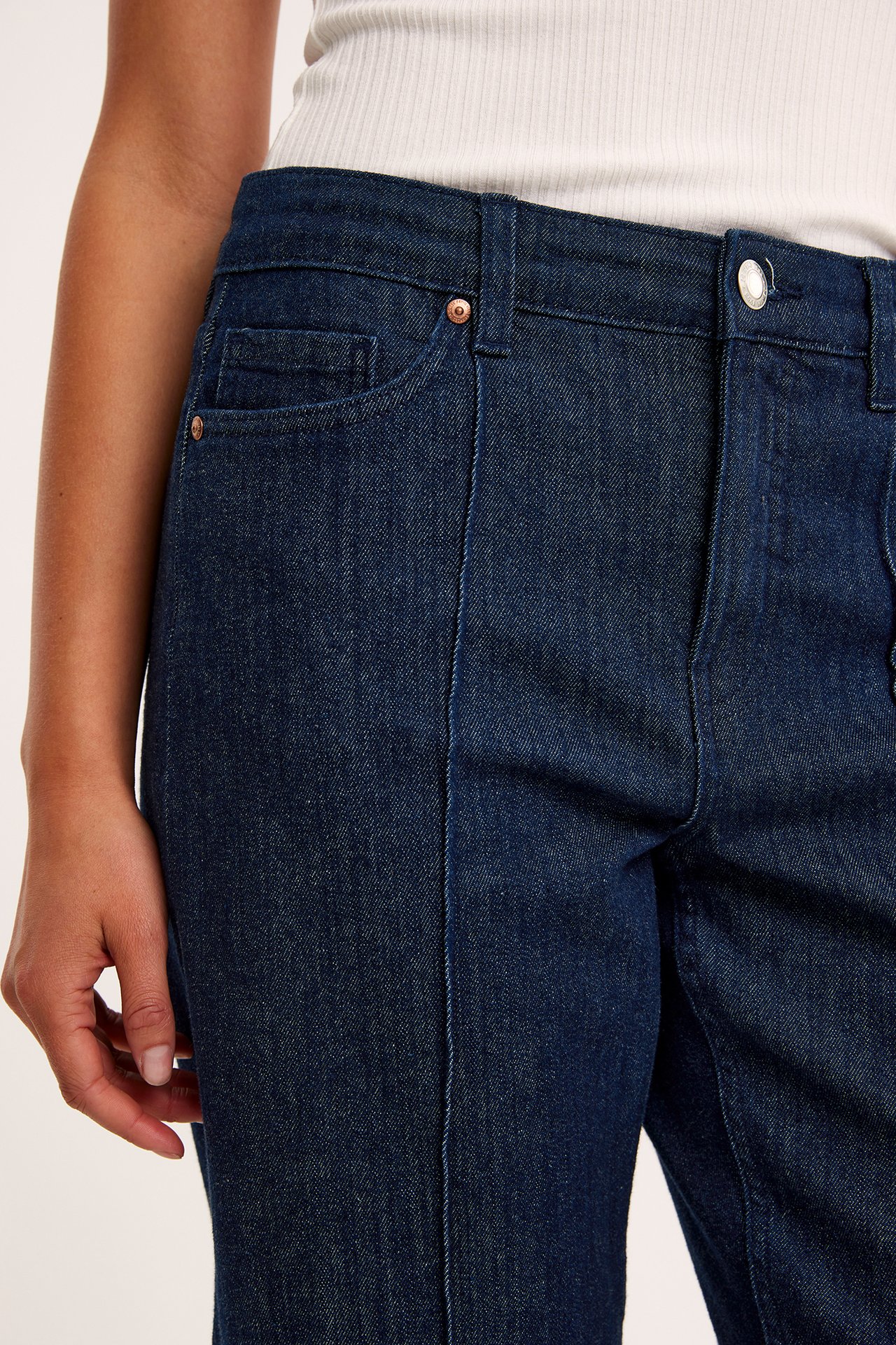 Jeans barrel fit - Ciemny dżins - 6