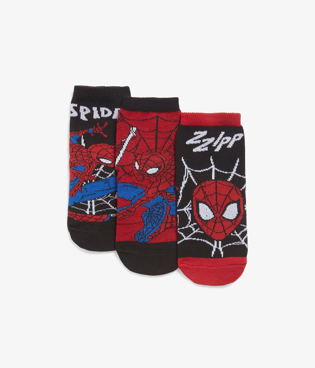 Spiderman 3-pack sukat
