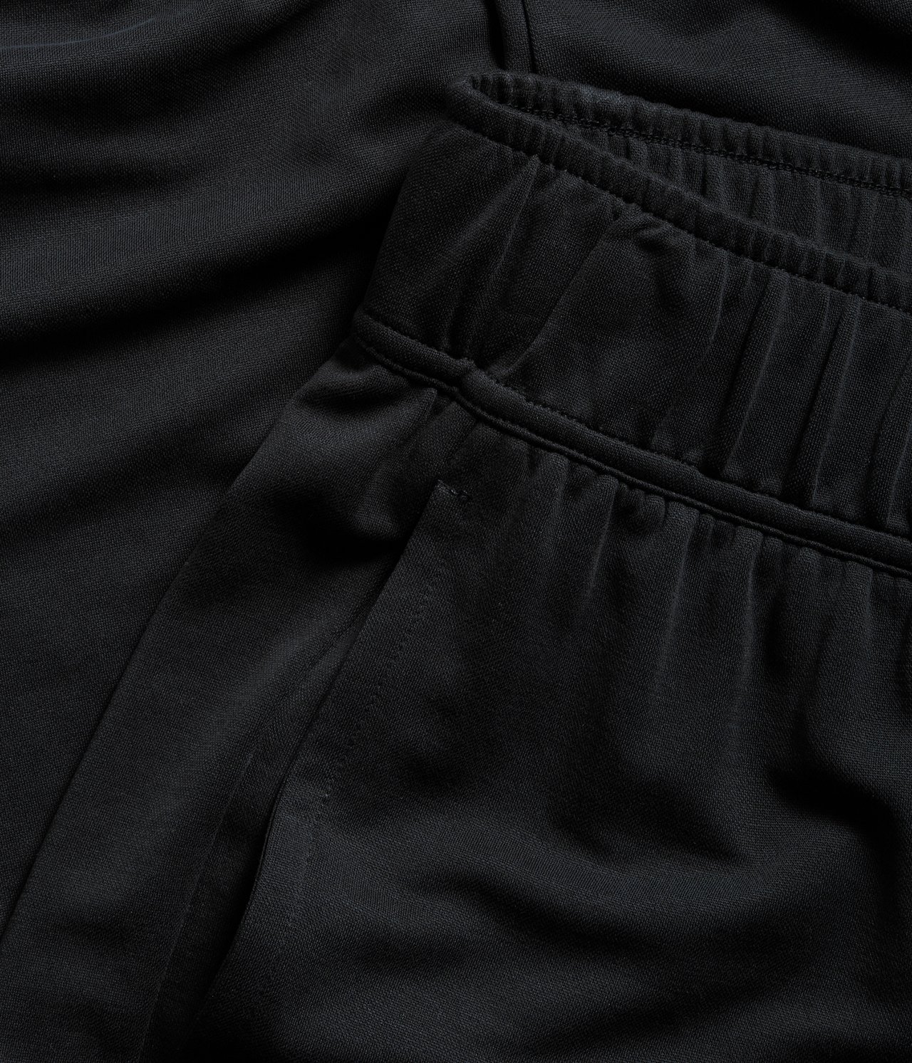 Spodnie trykotowe Loungewear - Czarne - 5