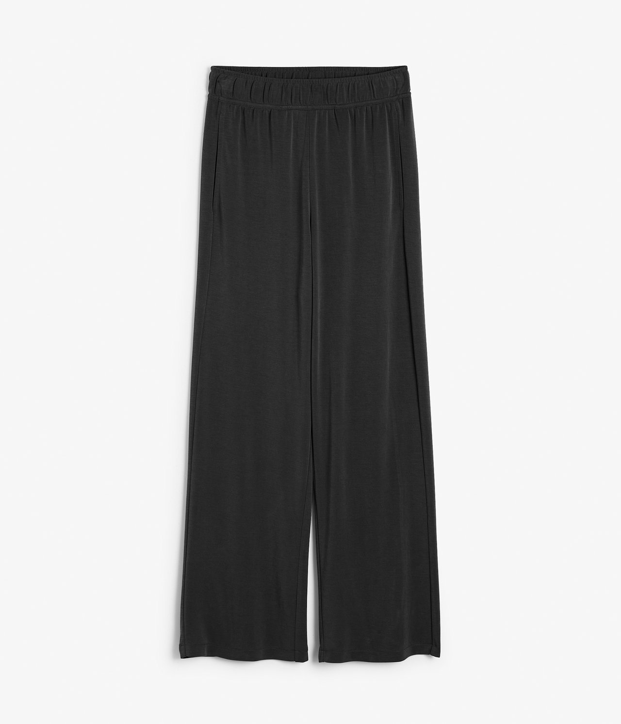 Spodnie trykotowe Loungewear - Czarne - 6