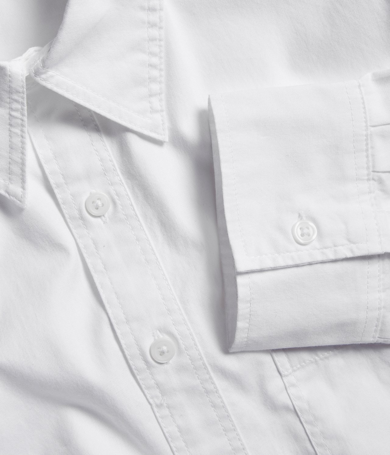 Skjorte med knepping i sidene Hvit - null - 5
