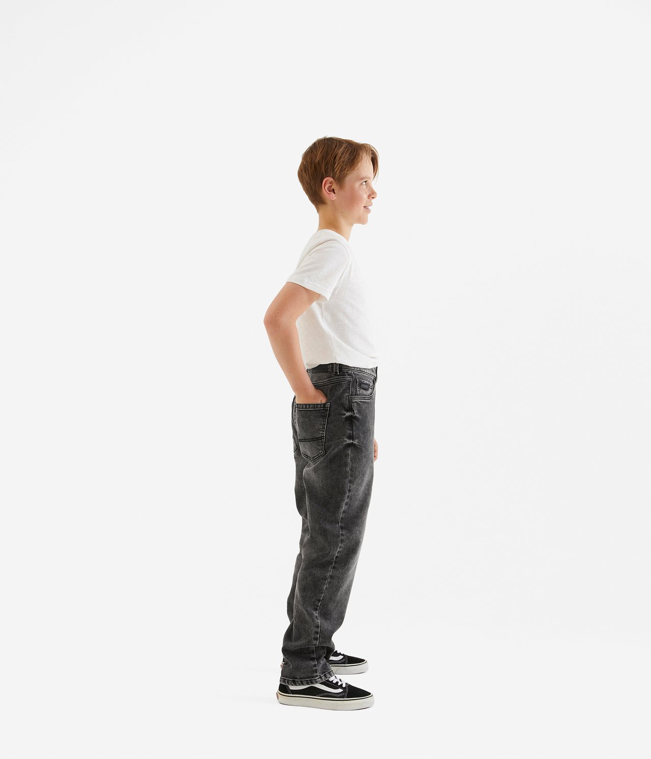 Baggy jeans loose fit - Srebrno-szary - 2