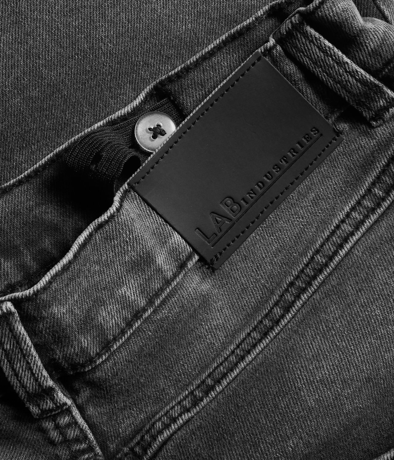 Baggy jeans loose fit Hopeanharmaa - null - 3