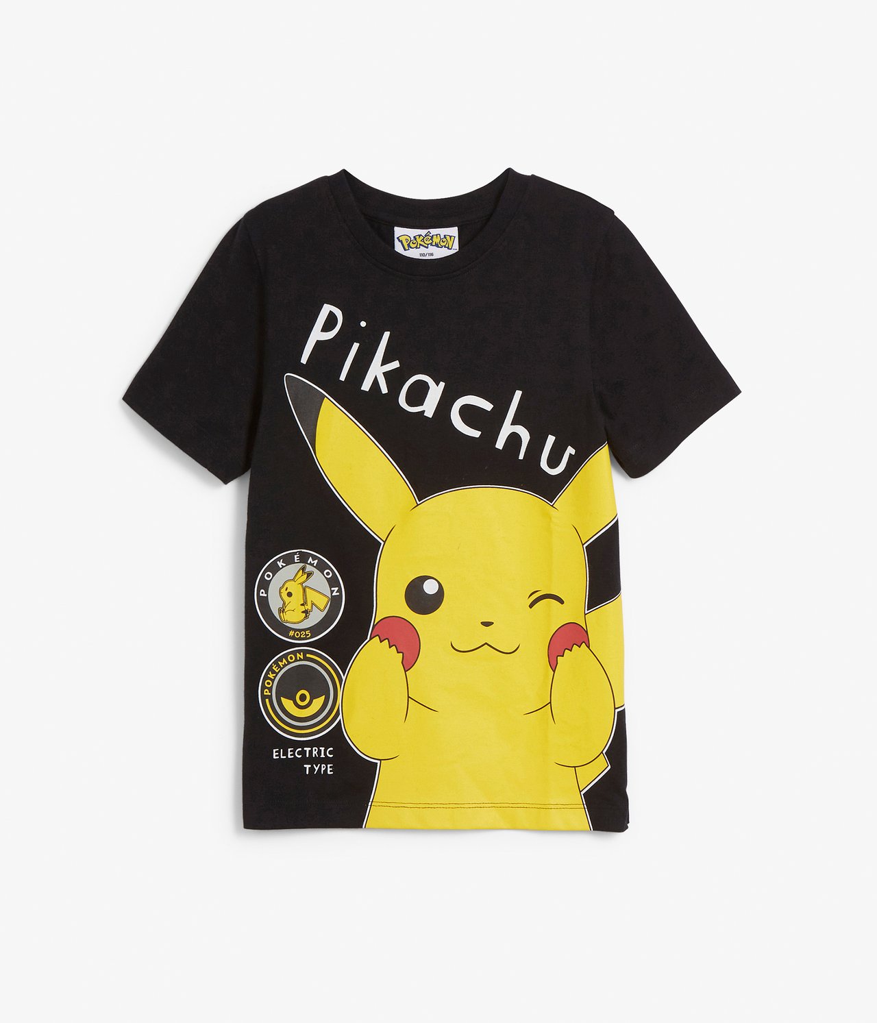 T-paita, Pikachu - Musta - 6