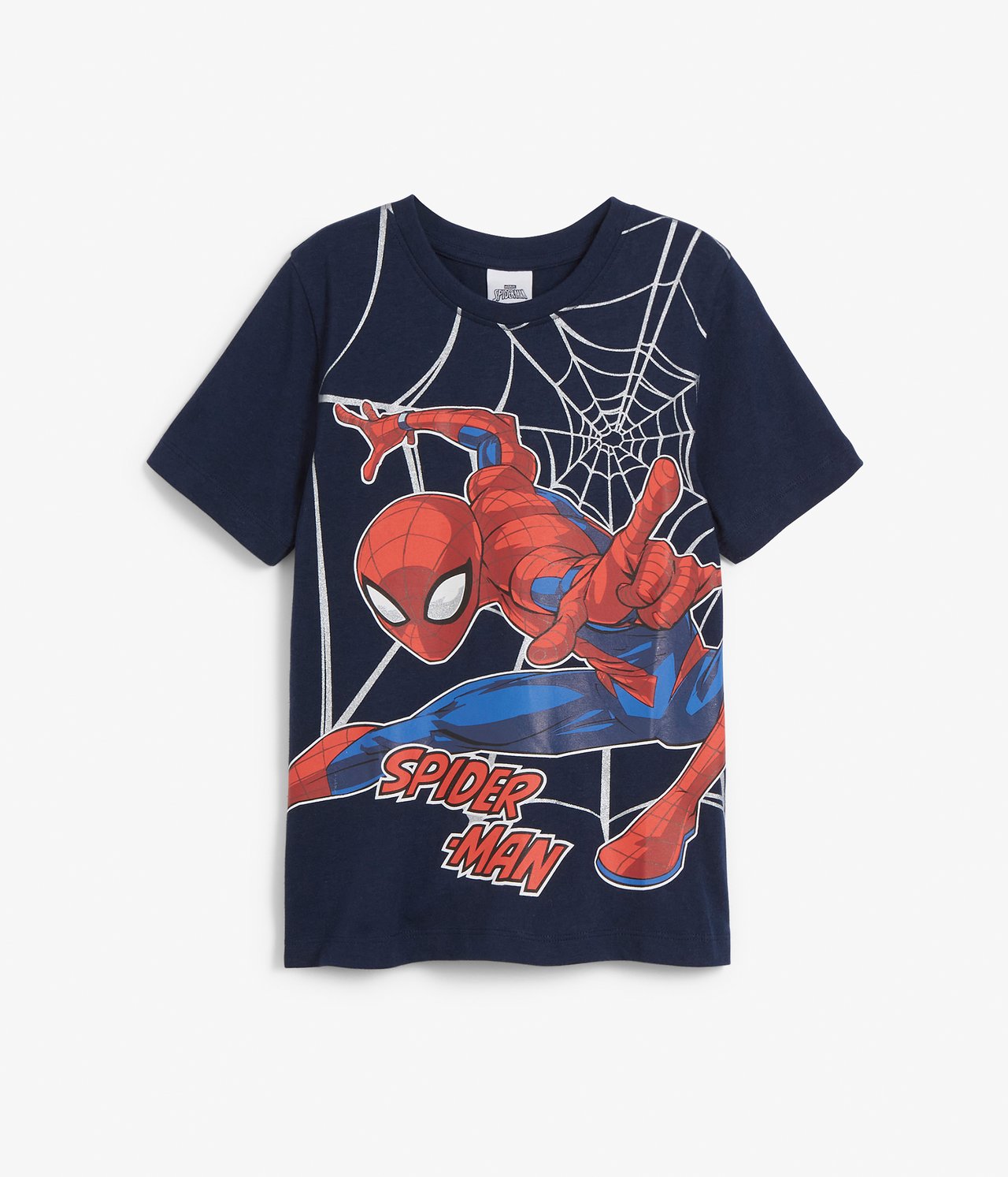 T-shirt Spiderman - Mörkblå - 4