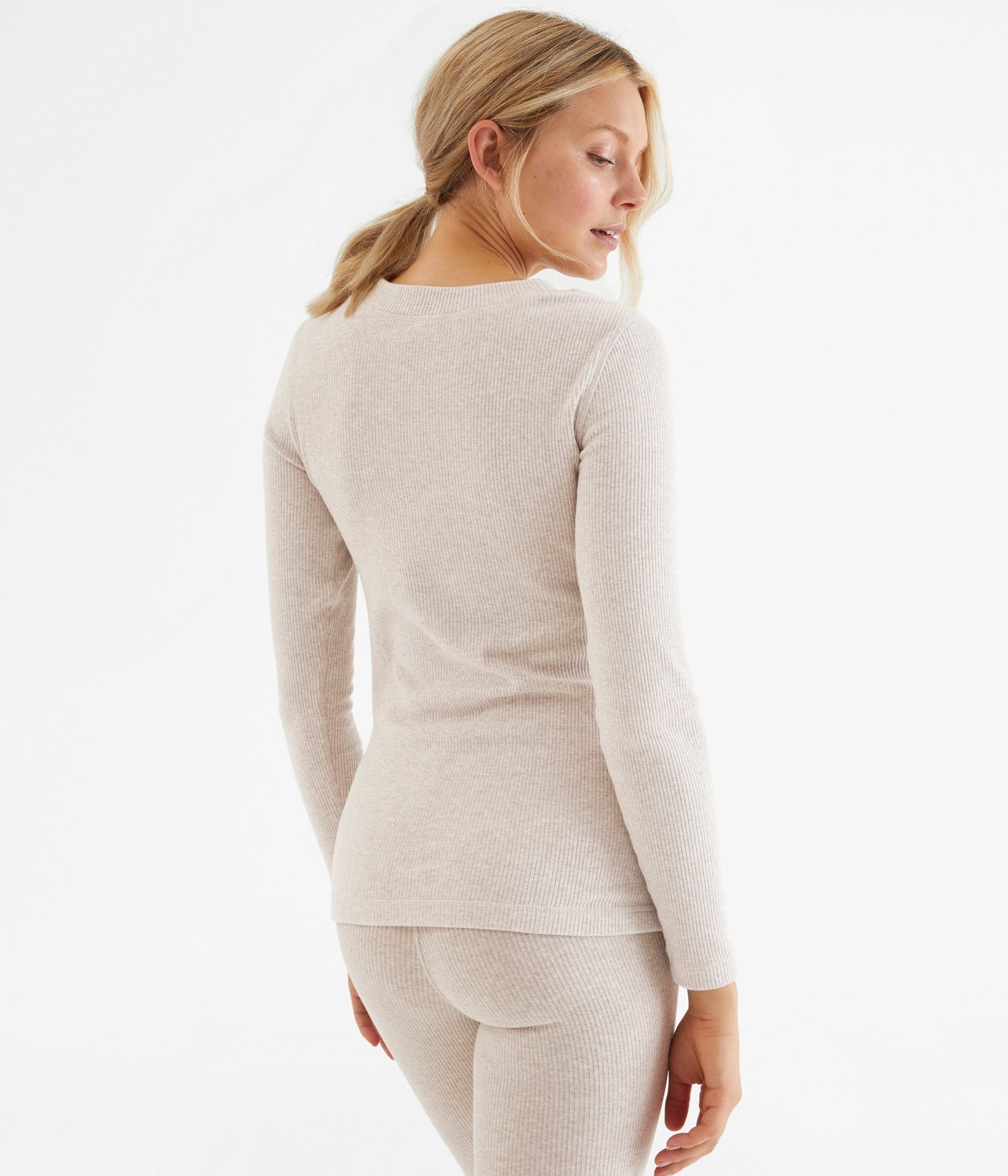 Topp Loungewear - Ljusbeige - 4