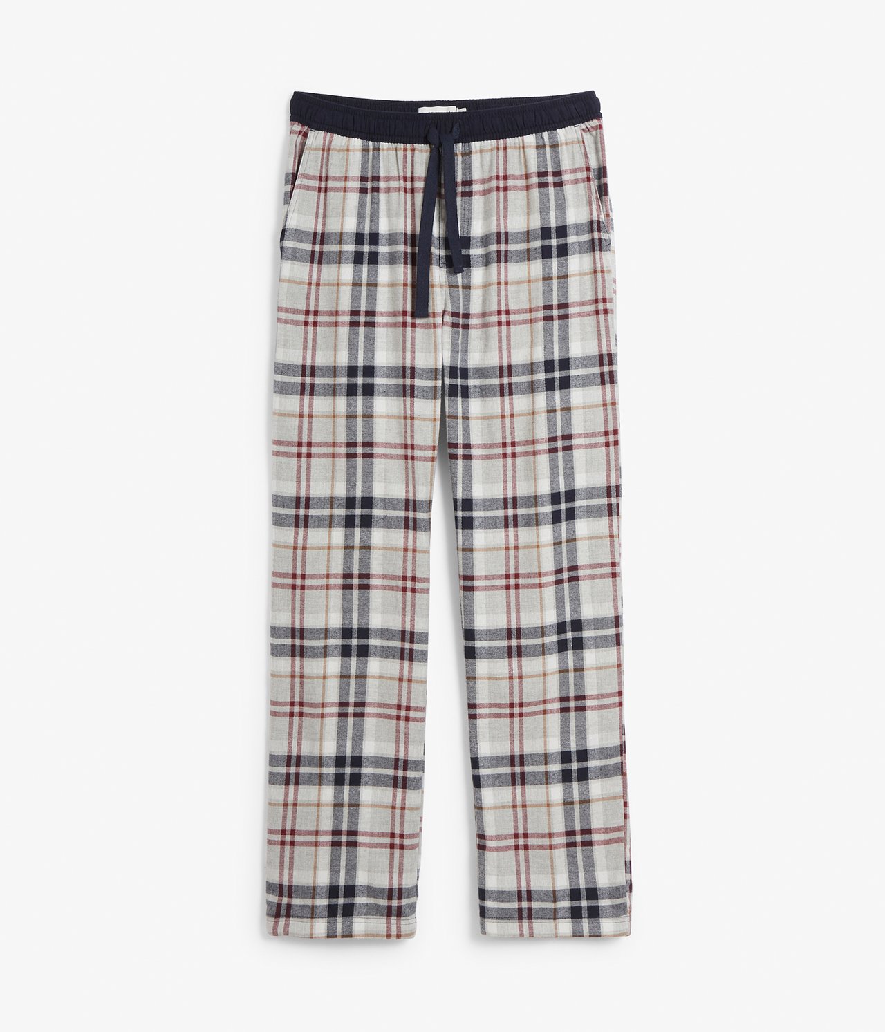 Pyjamasbukse Lysegrå - L - 4