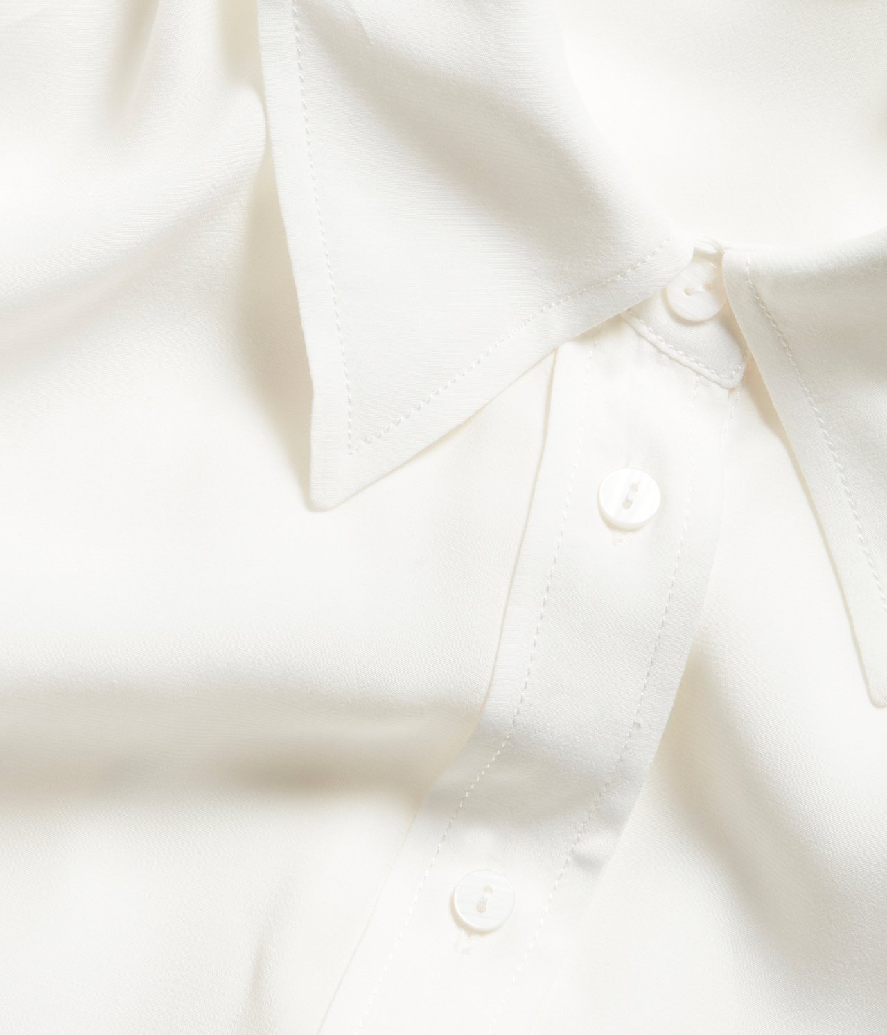 Koszula oversize - Biały - 5