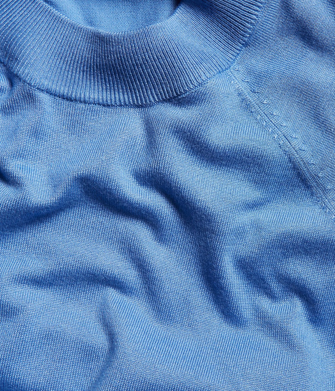 Stickad tröja Blå - null - 5