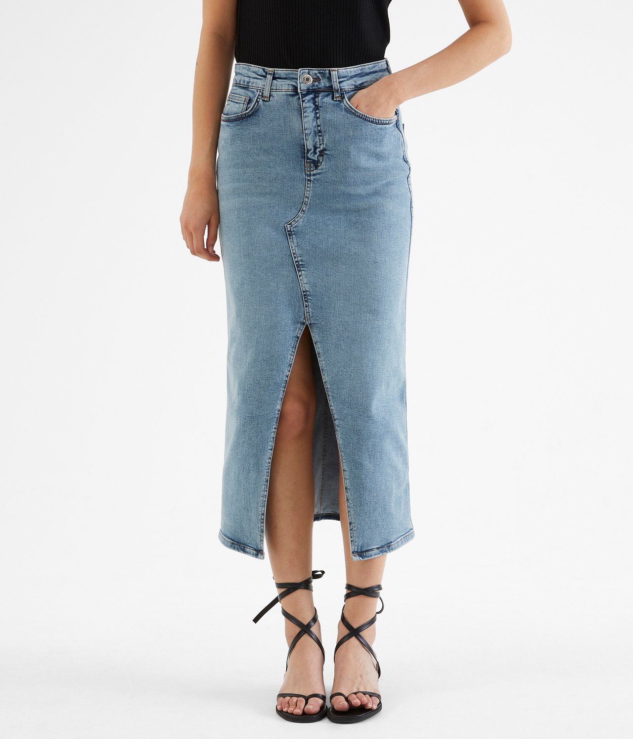 Denim hame - Vaalea denim - 2