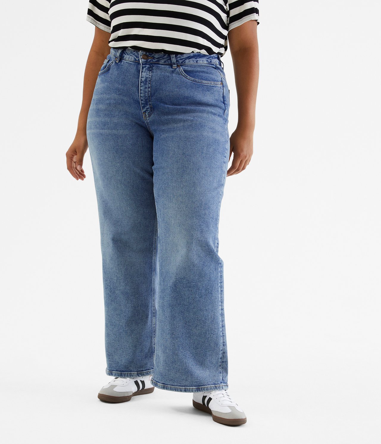 Jeans wide fit Dżins - 44 - 1