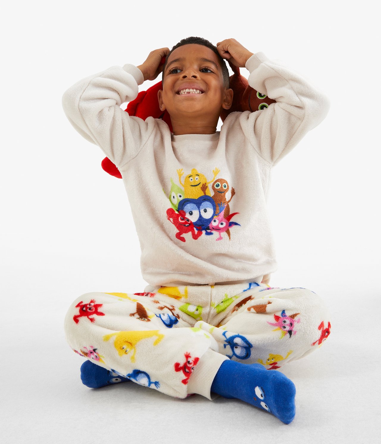 Sweatshirt i fleece Babblarna - Ljusbeige - 3