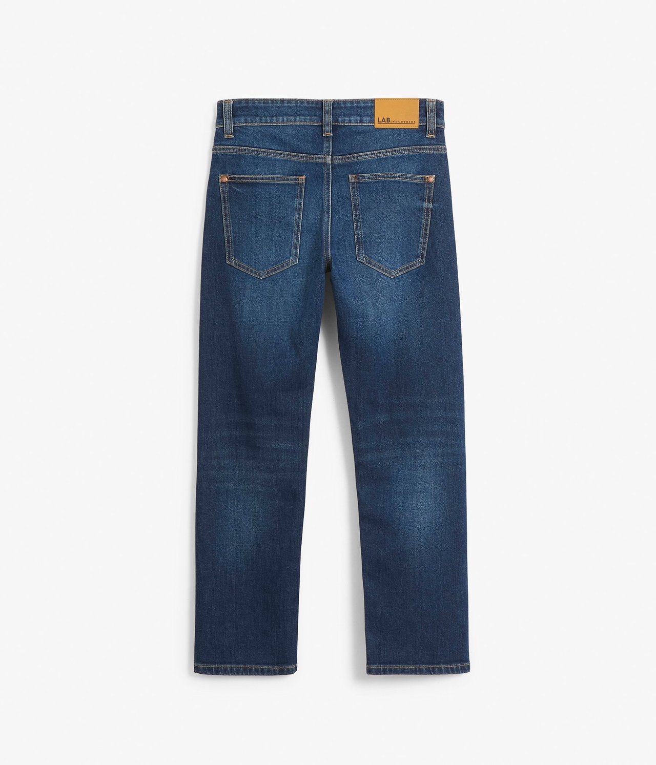 Retro jeans regular fit Mörk denim - null - 2