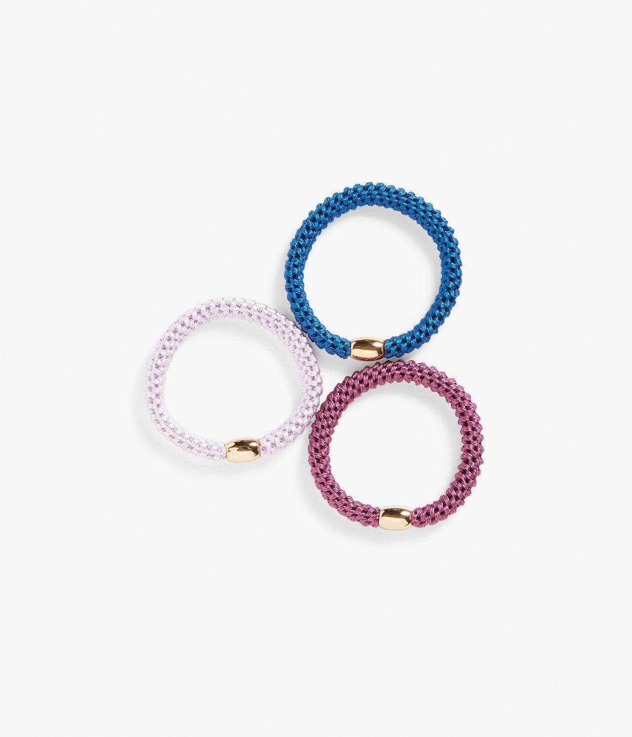 Hiuslenkit 3-pack - Pinkki - 1