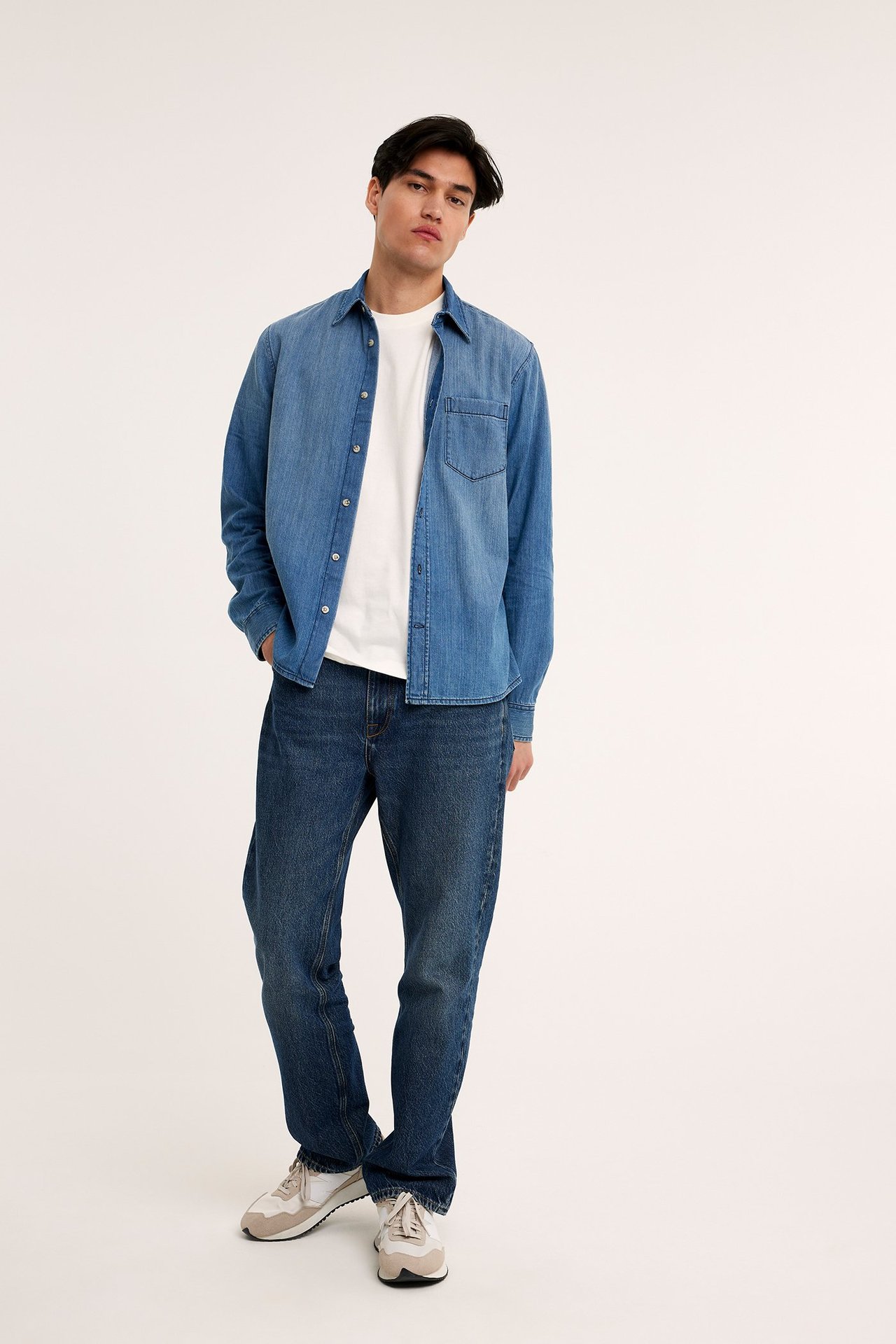 Skjorte i denim Denim - null - 6