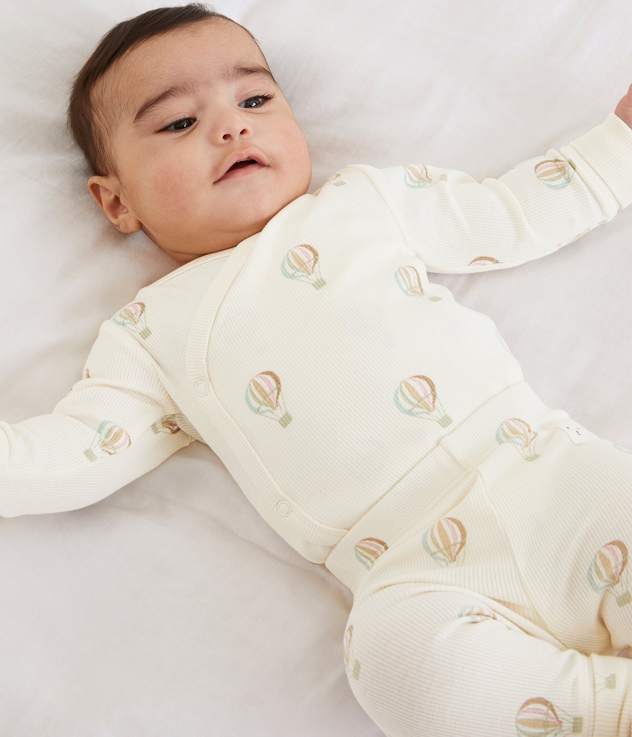 Ribbad body - Beige - 1