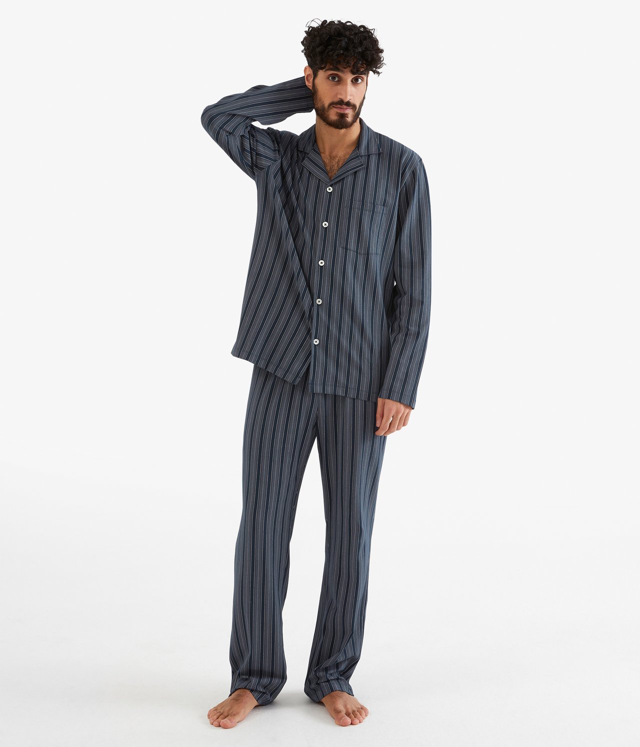 Pyjamasset - Mörkblå - 1