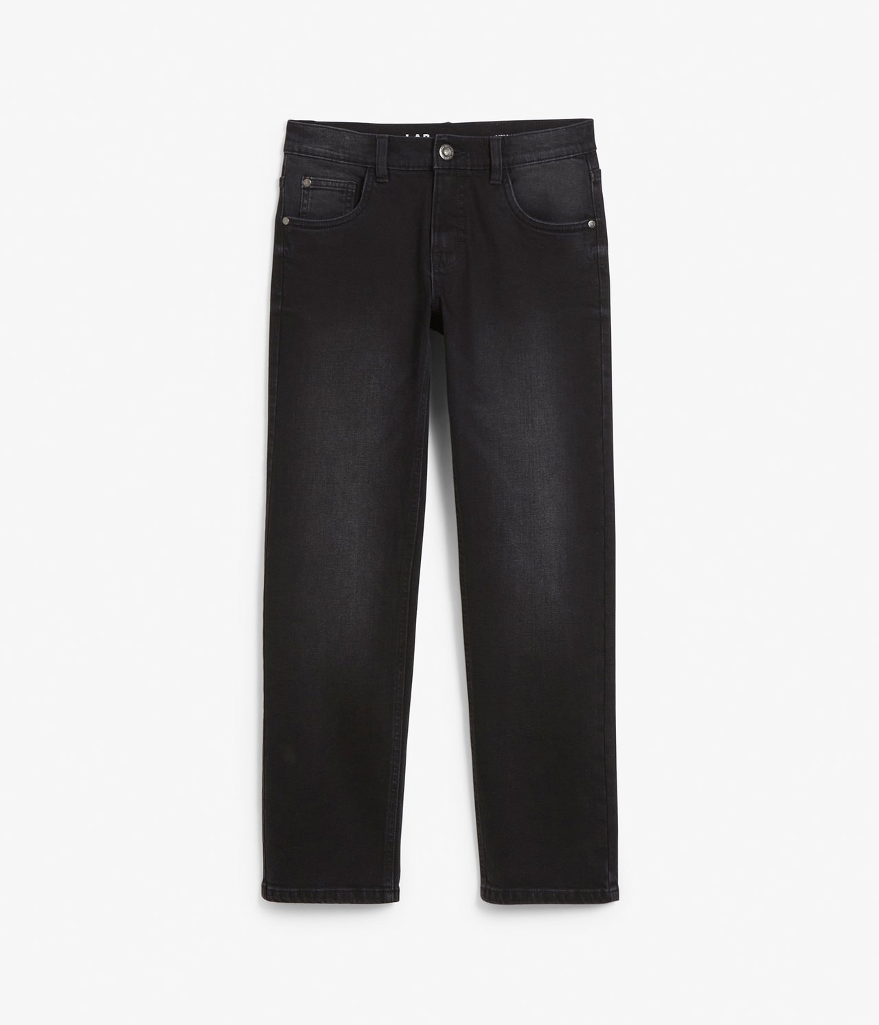 Retro jeans regular fit - Musta denimi - 2