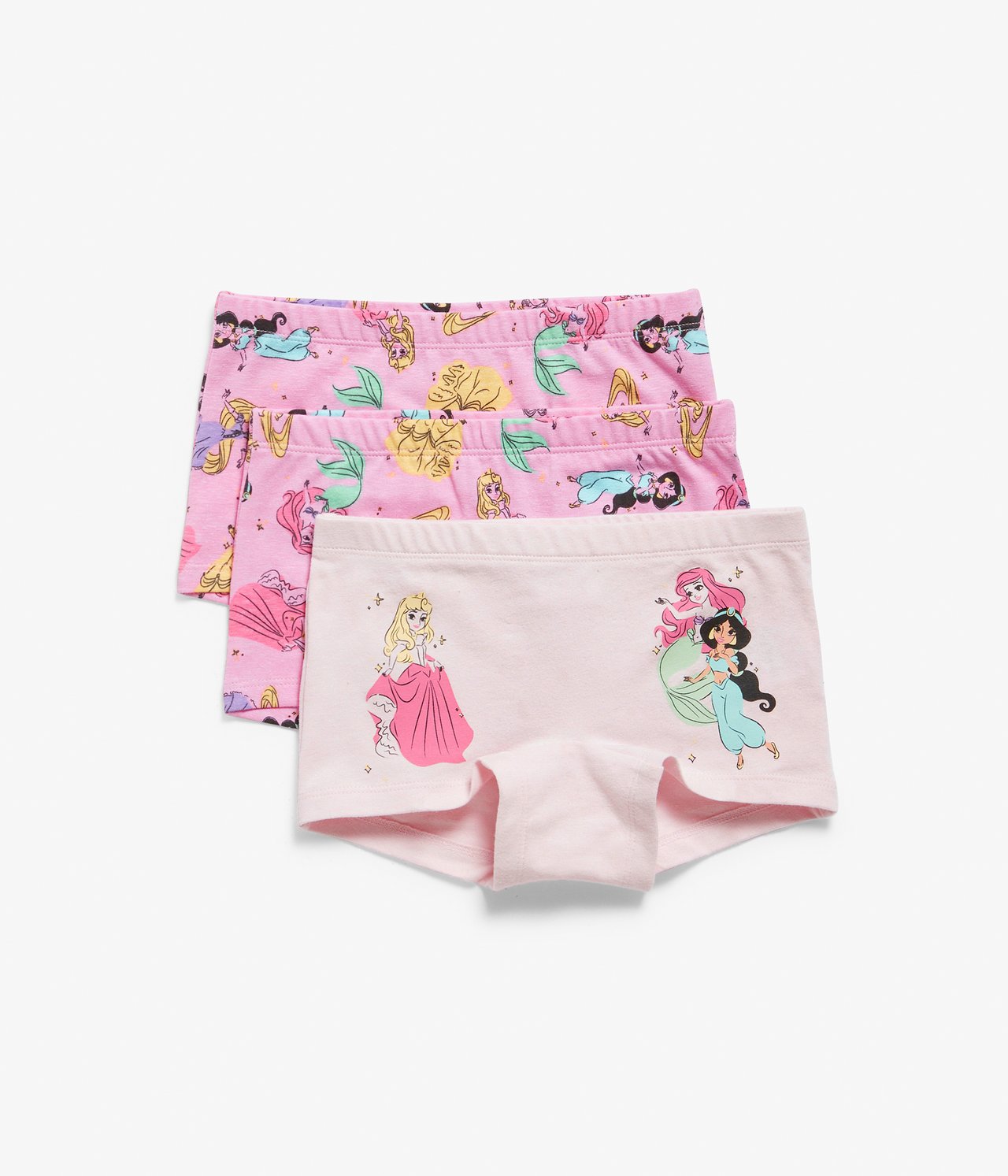 Alushousut Disney-prinsessat, 3 parin pakkaus - Pinkki - 1