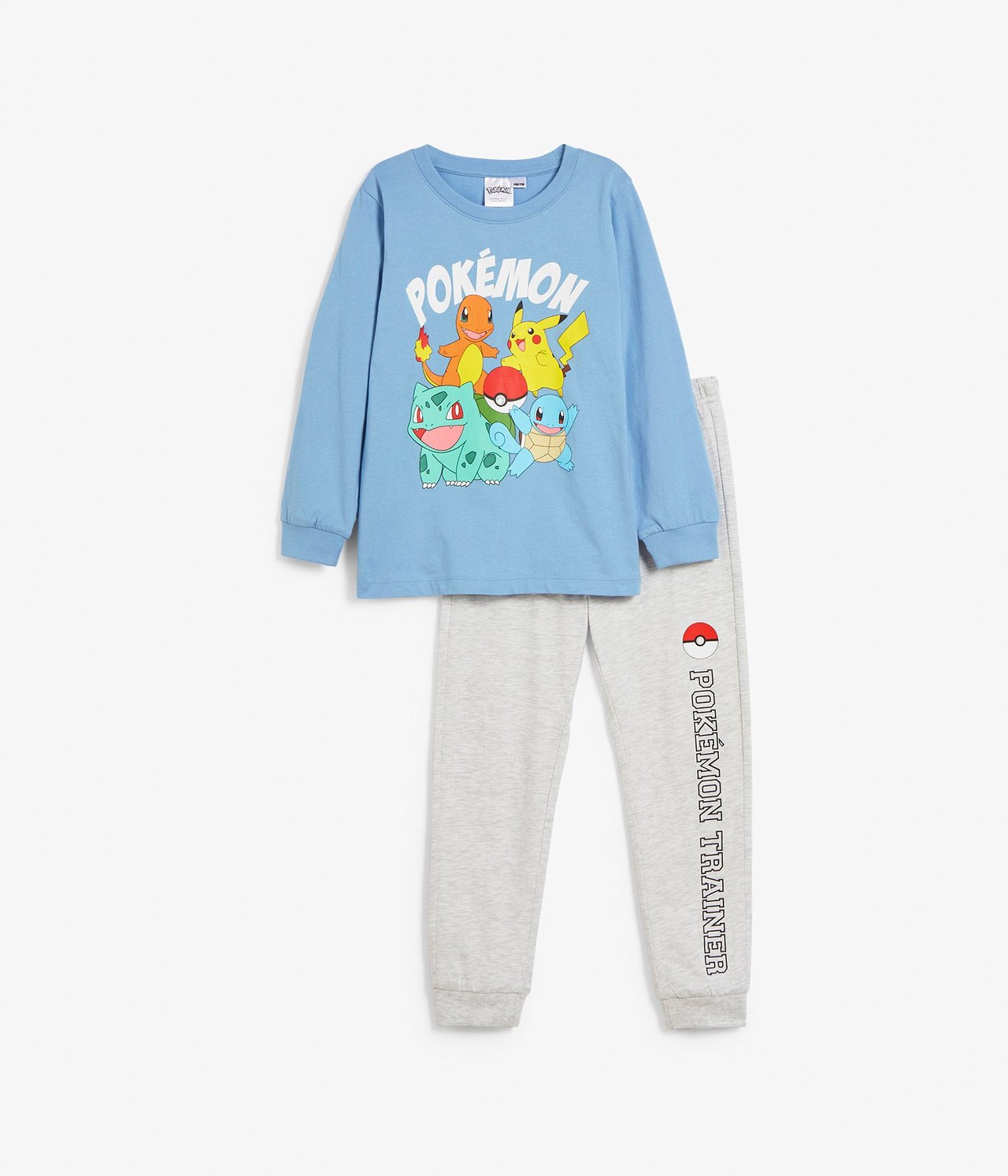 Pyjamas Pokémon Lysegrå - null - 1