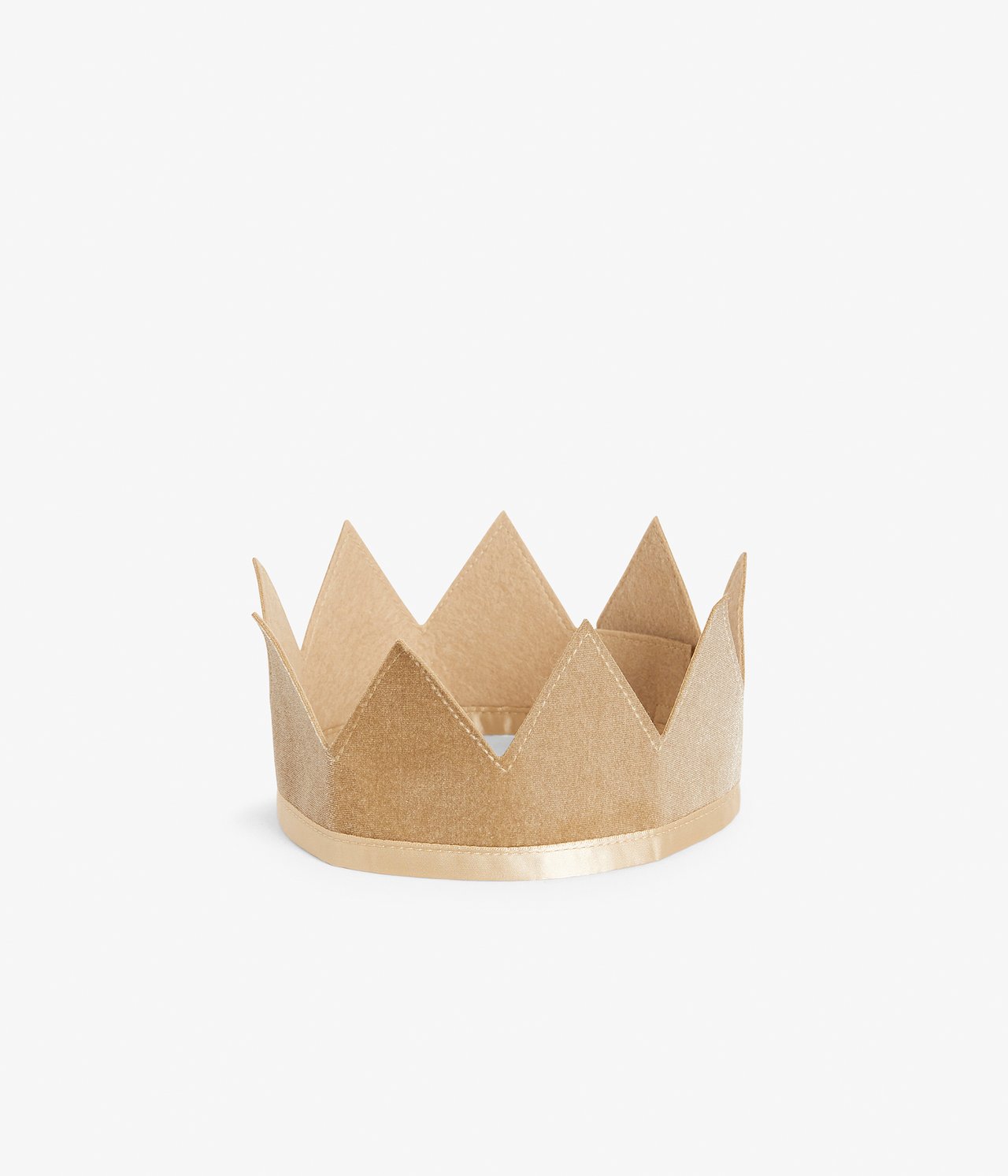Krona för utklädnad Guld - ONE SIZE - 1