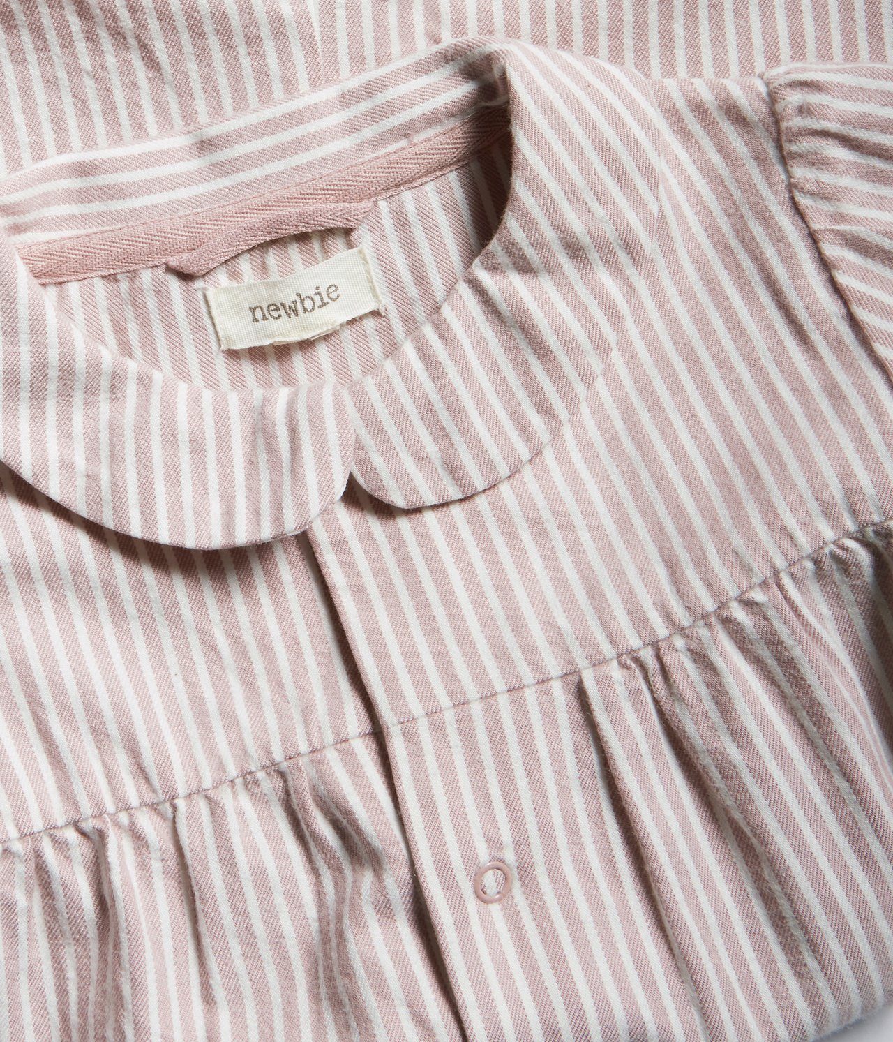 Flanellpyjamas baby - Rosa - 1