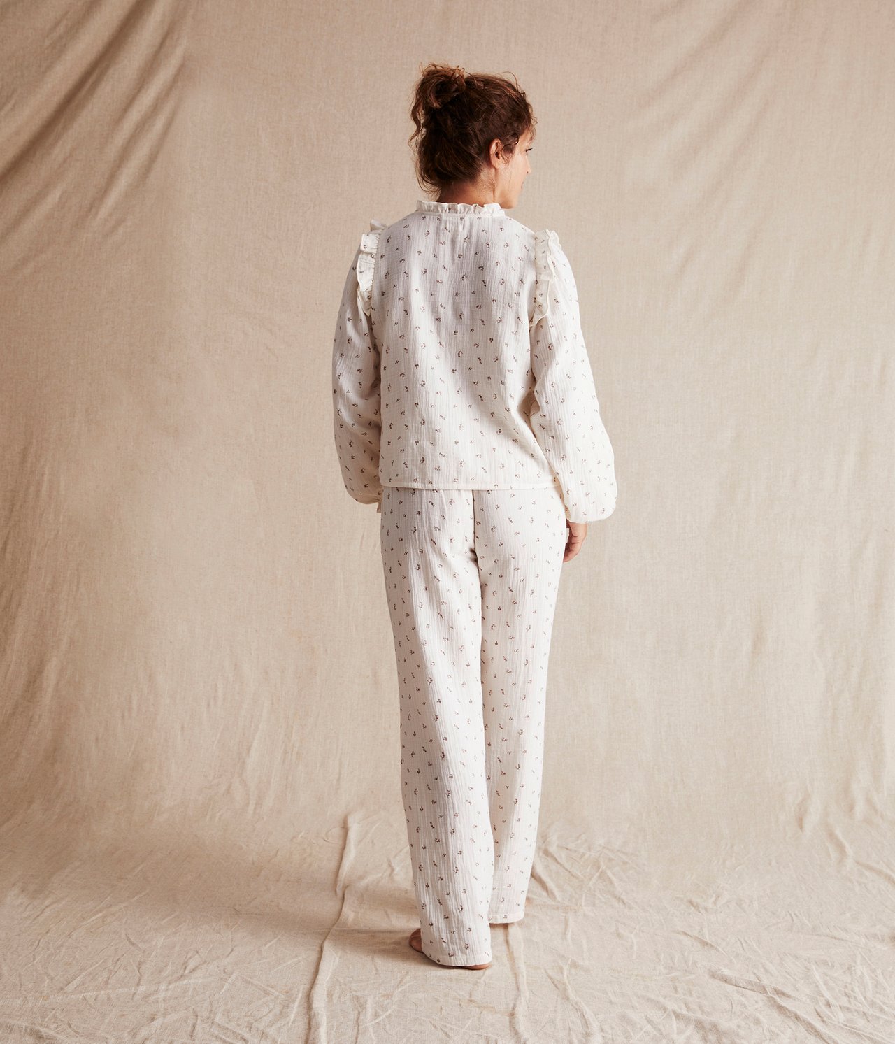 Newbie Woman -malliston pyjama Vaaleanbeige - null - 3