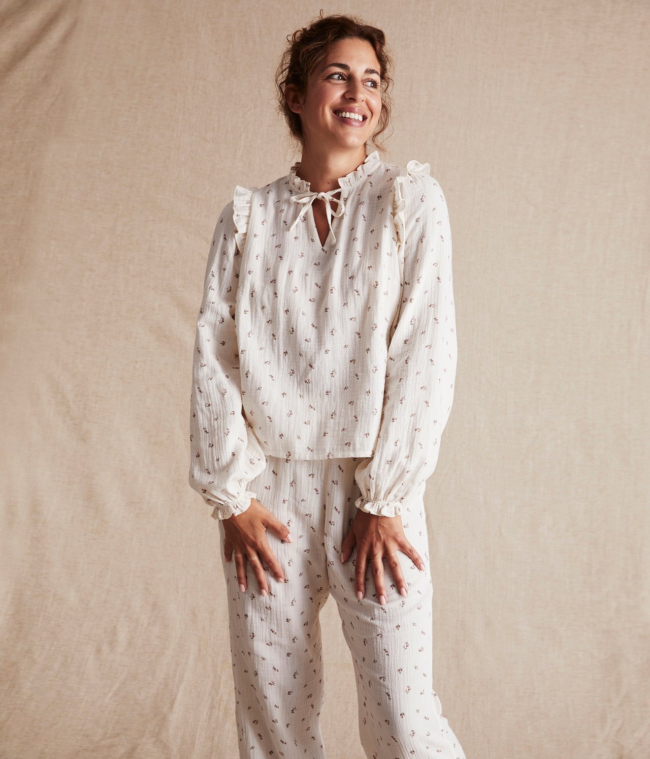 Pyjamas Newbie Woman - Ljusbeige - 1
