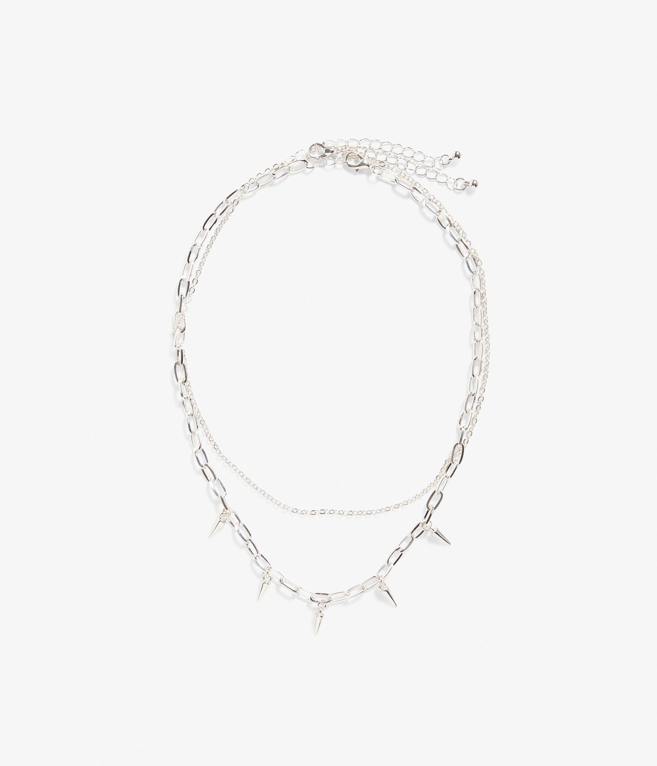 Halsband 2-pack Silver - ONE SIZE - 0