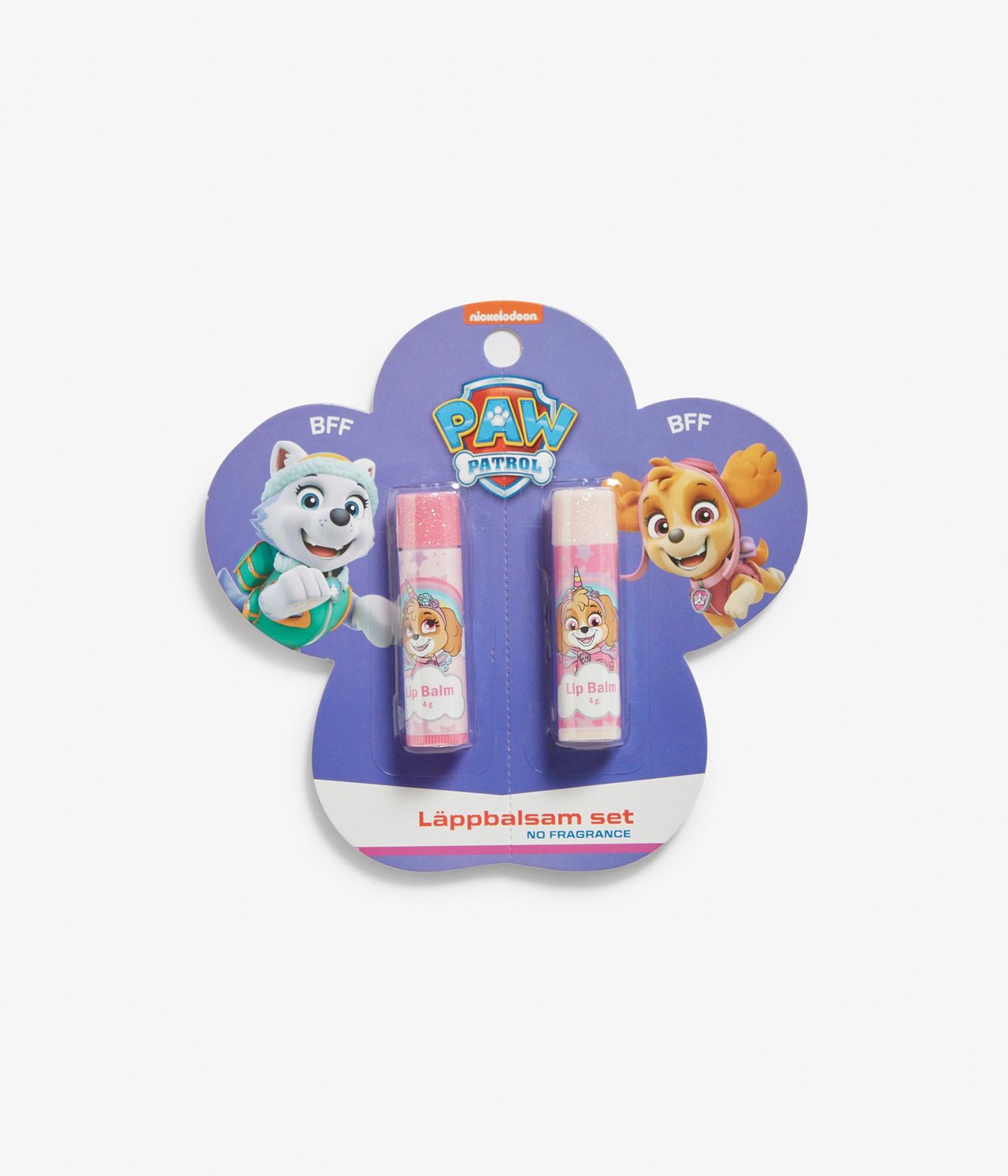 Läppbalsam Paw Patrol 2-pack Rosa - ONE SIZE - 0