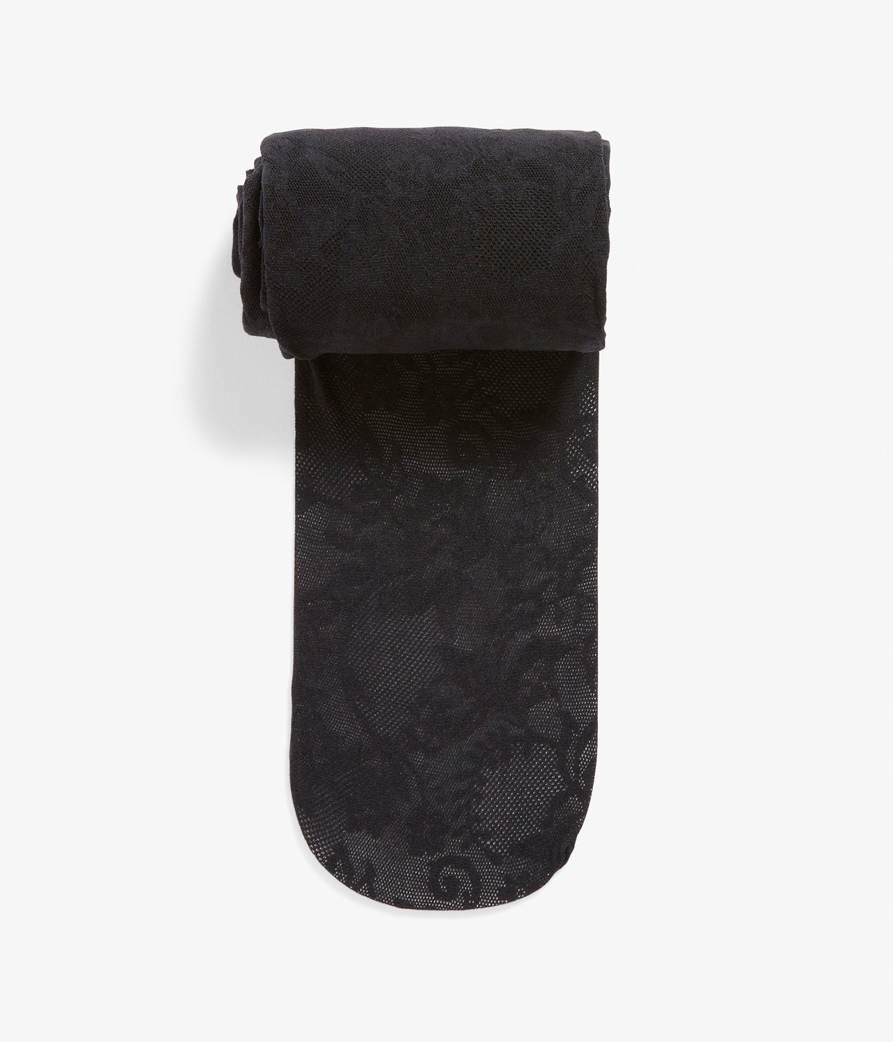 Strumpbyxor i spets - Svart - 1