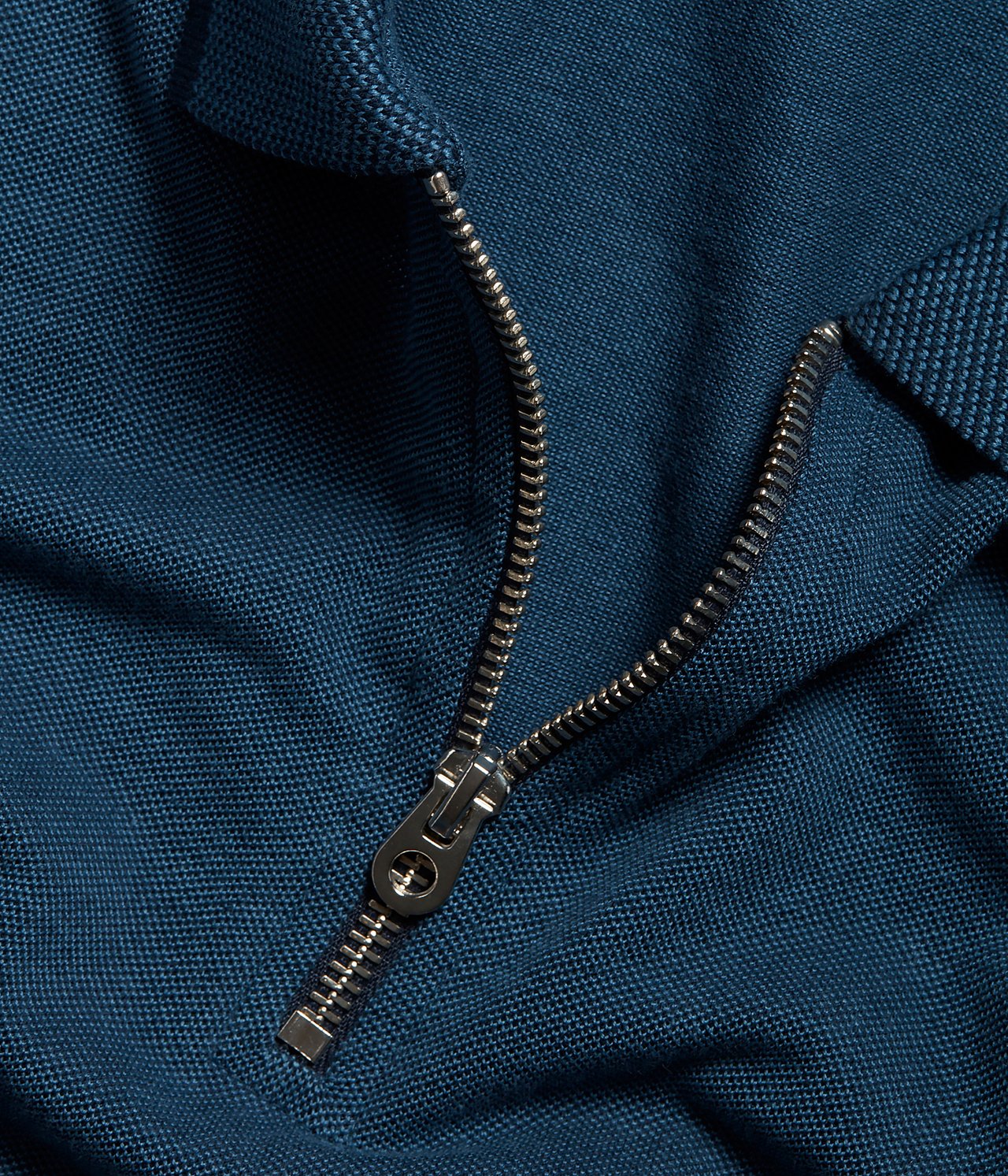 Tennisskjorte med glidelås Mørkeblå - null - 3