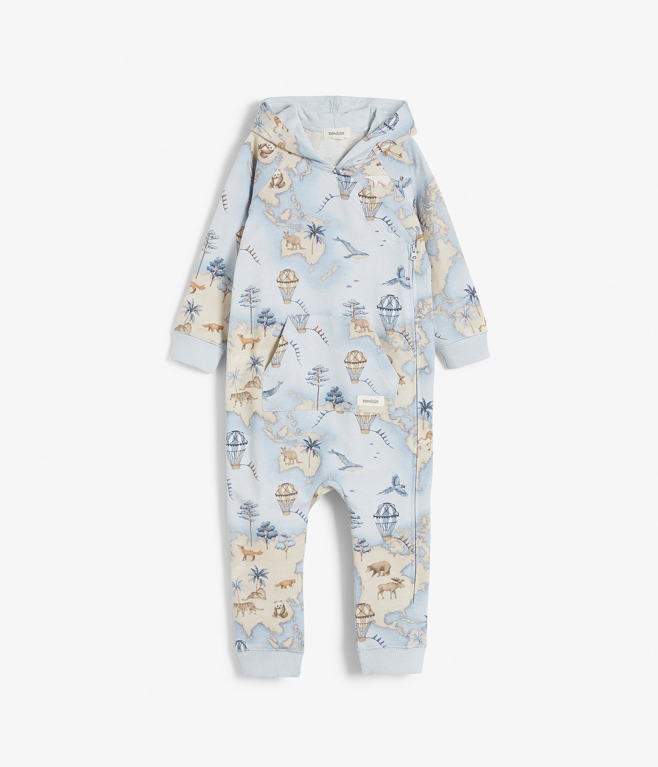 Jumpsuit baby - Lyseblå  - 2