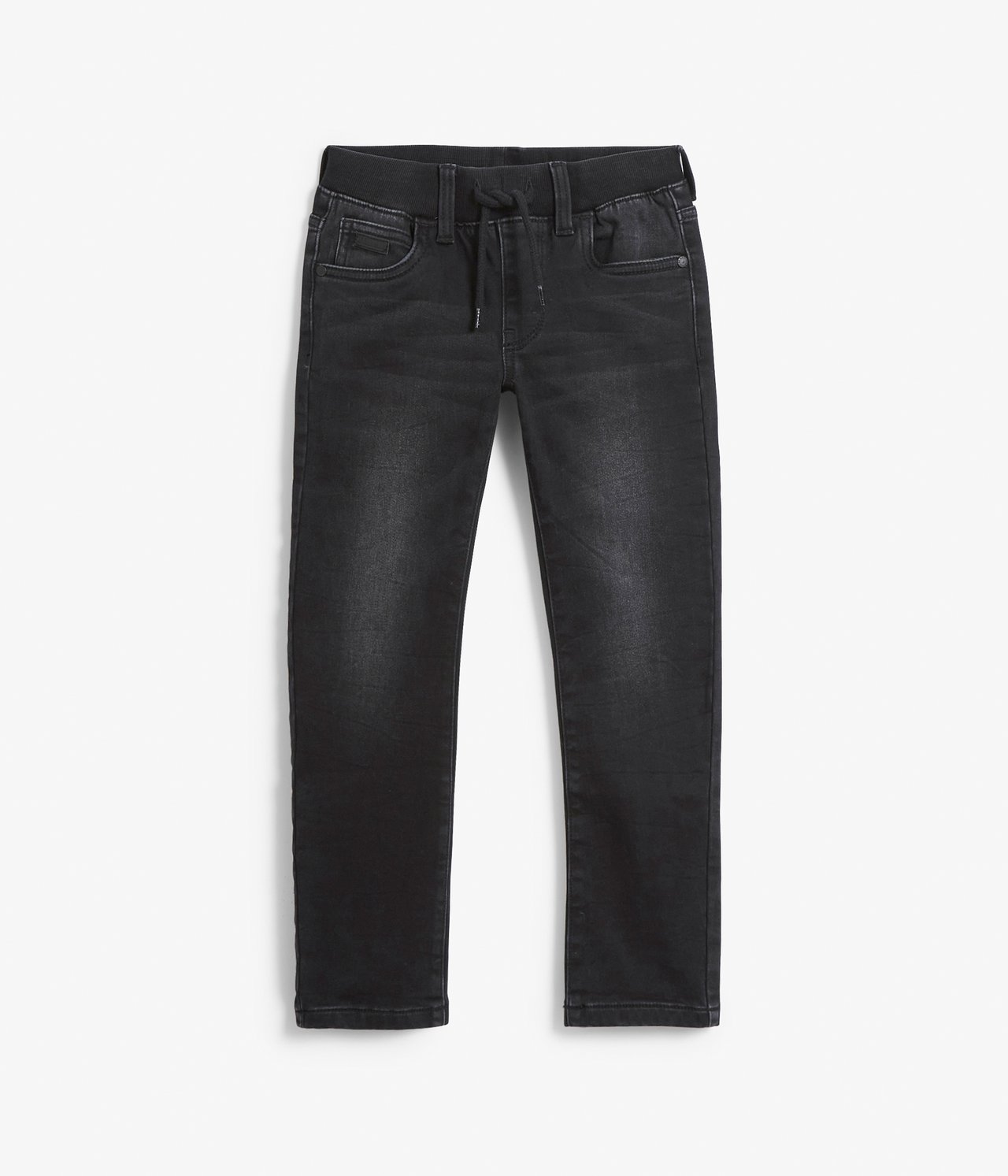 Joggery regular fit - Czarny dżins - 2