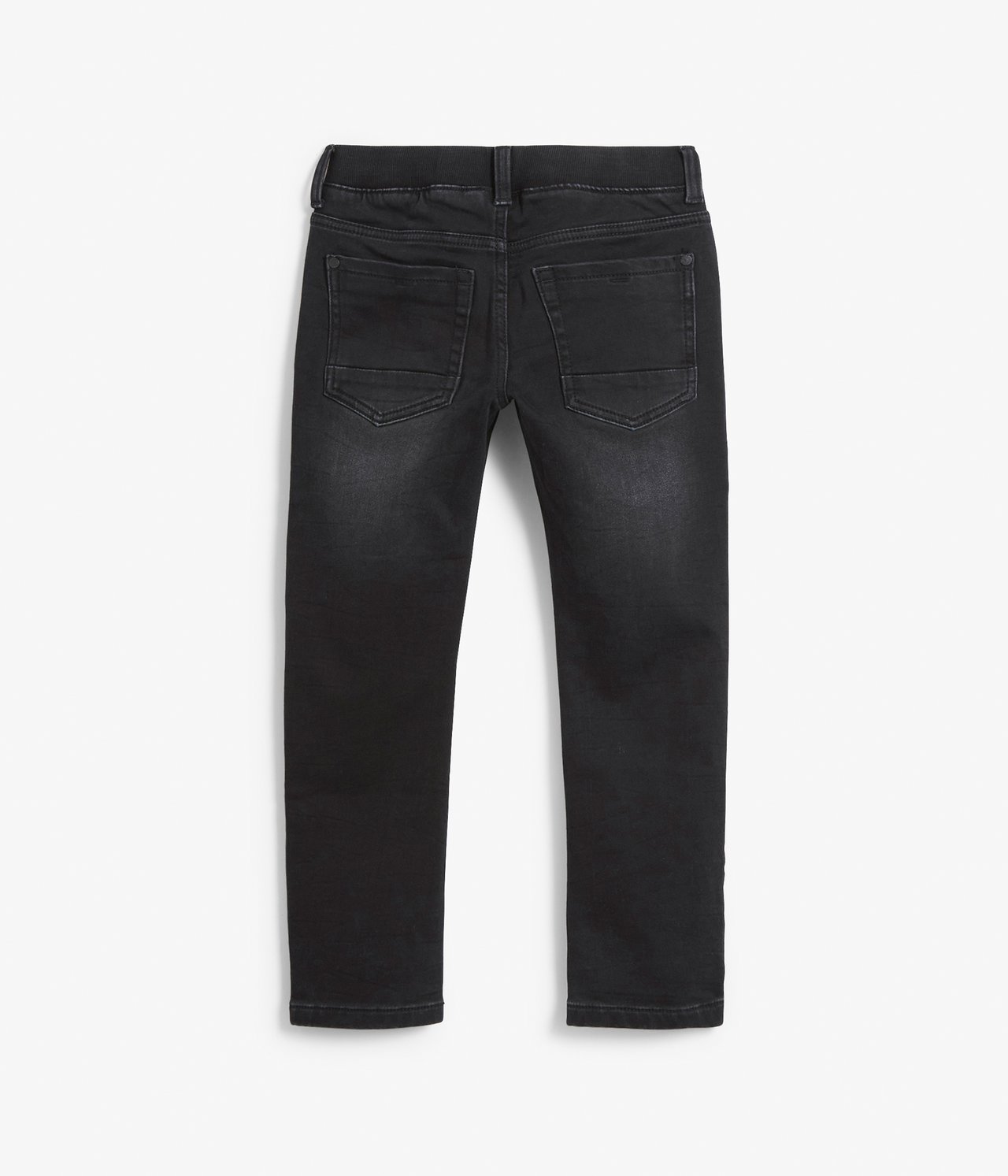 Joggery regular fit - Czarny dżins - 3