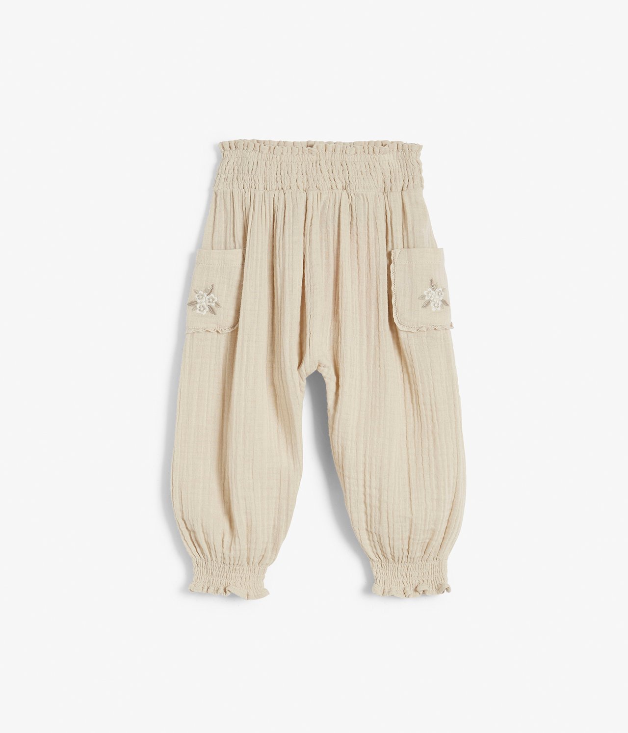 Housut, vauvojen - Beige - 2