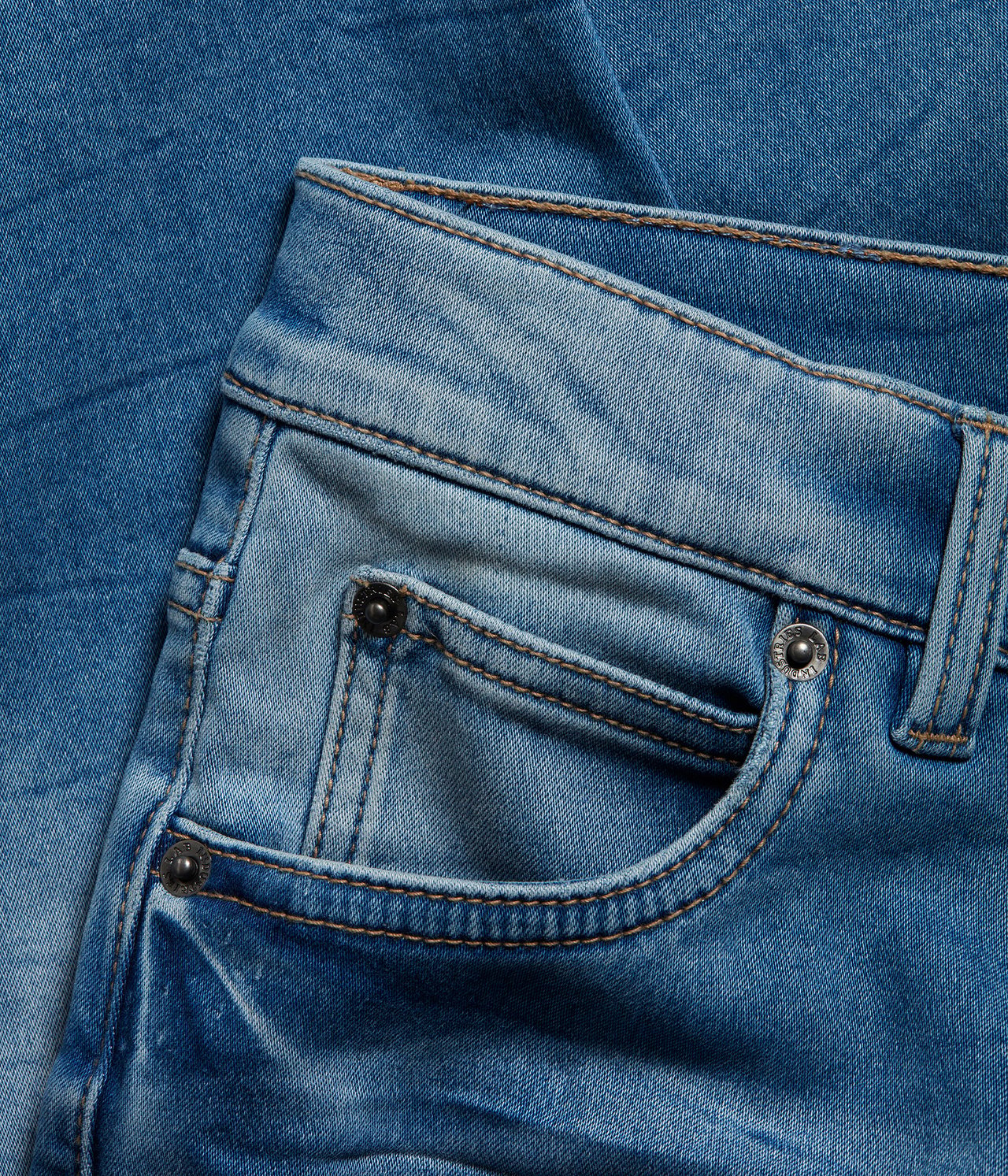 Joggery slim fit - Jasny dżins - 5