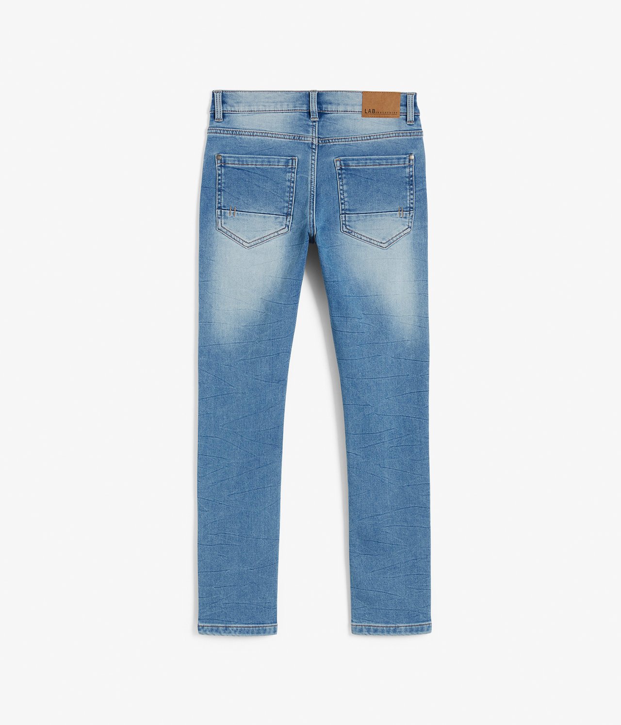 Joggery slim fit - Jasny dżins - 7