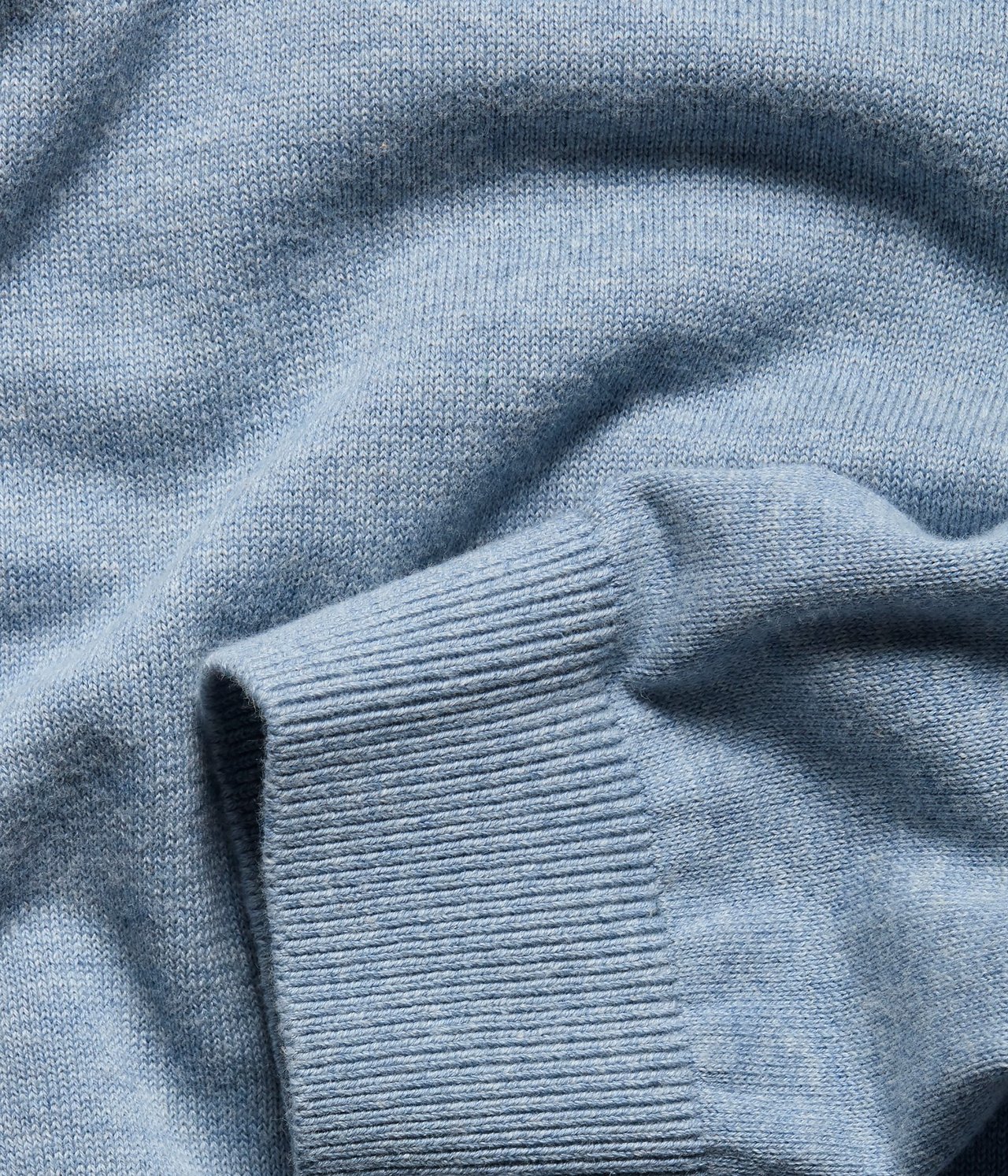 Finstickad tröja Ljusblå - null - 3