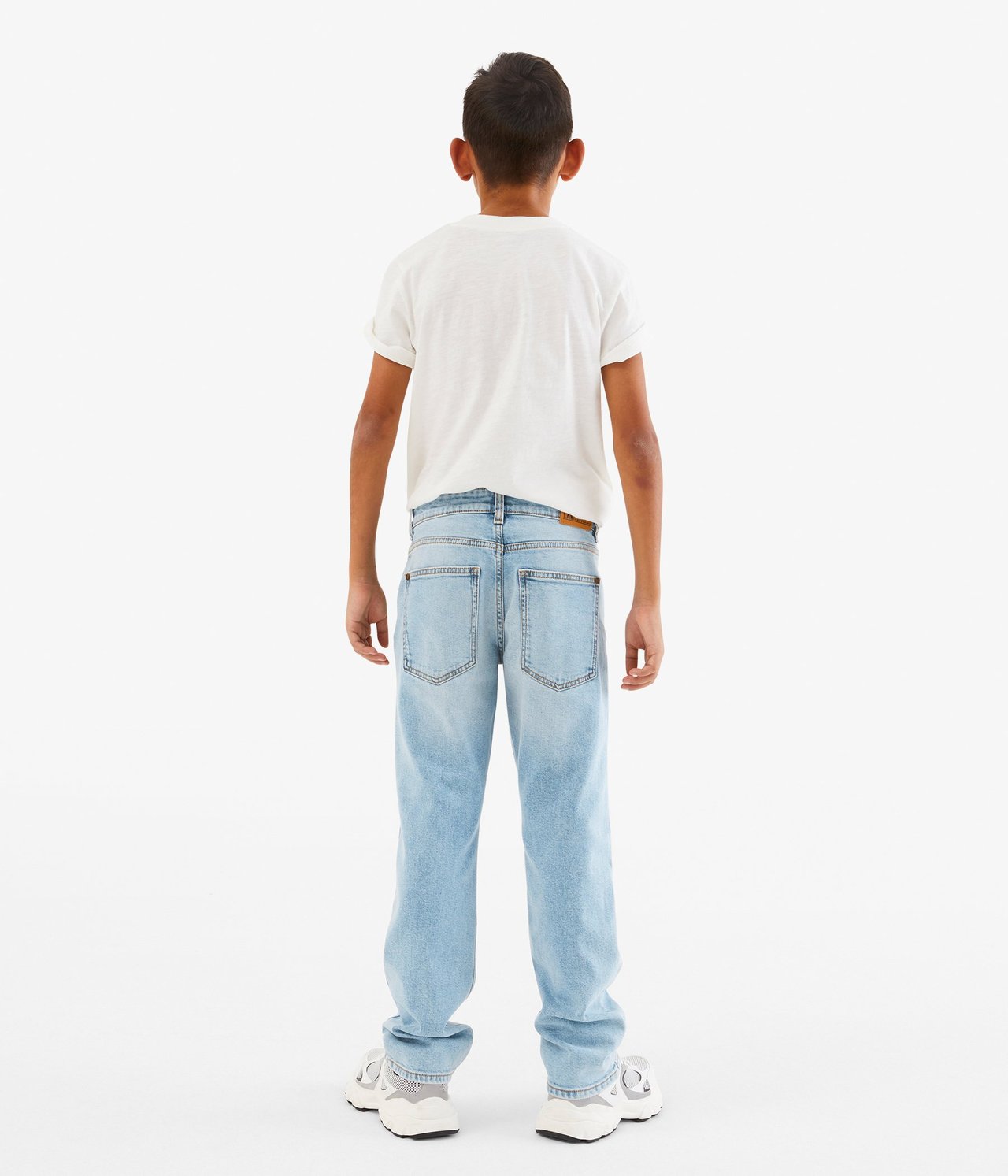 Abbe jeans regular fit Vaalea denimi - null - 2