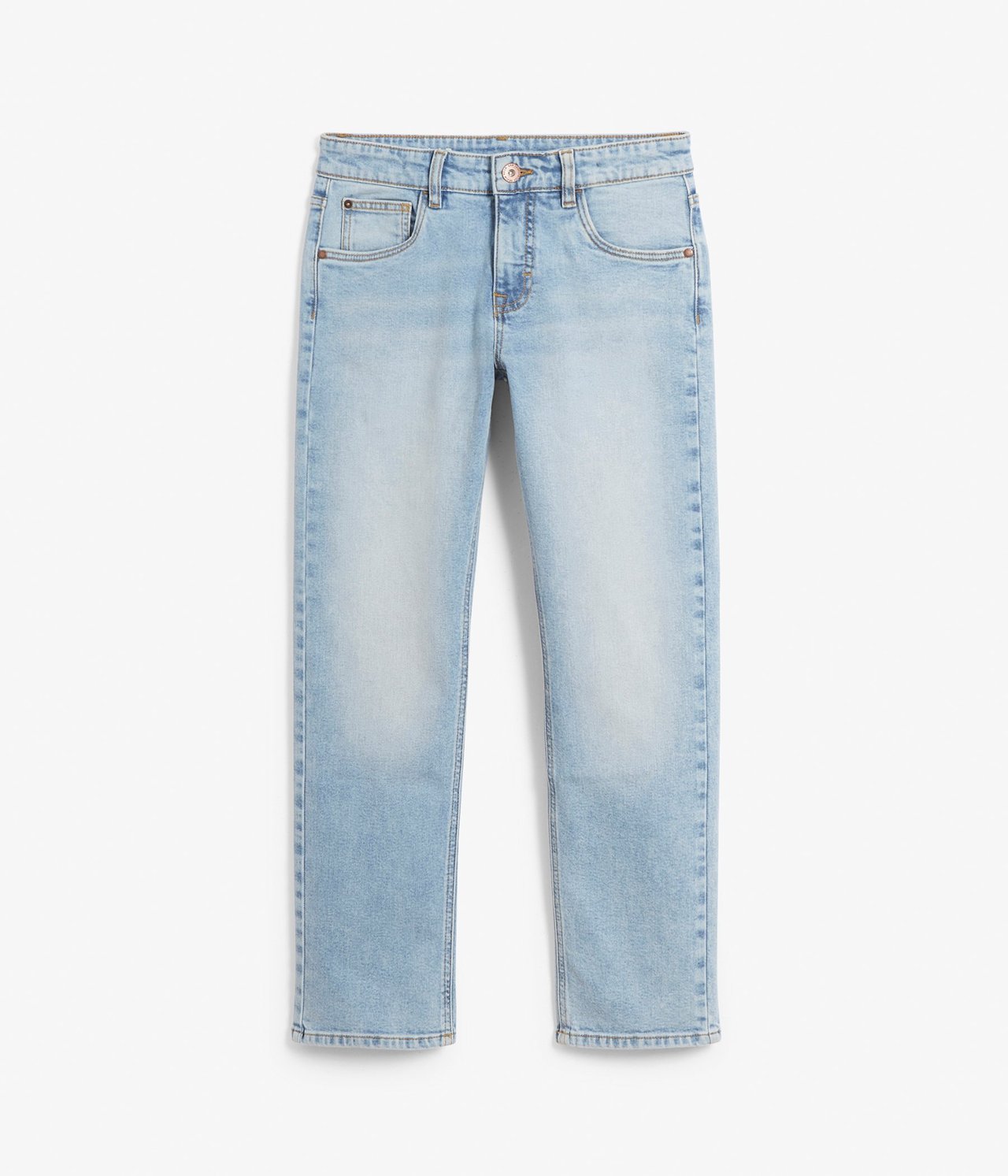 Abbe jeans regular fit Vaalea denimi - null - 1