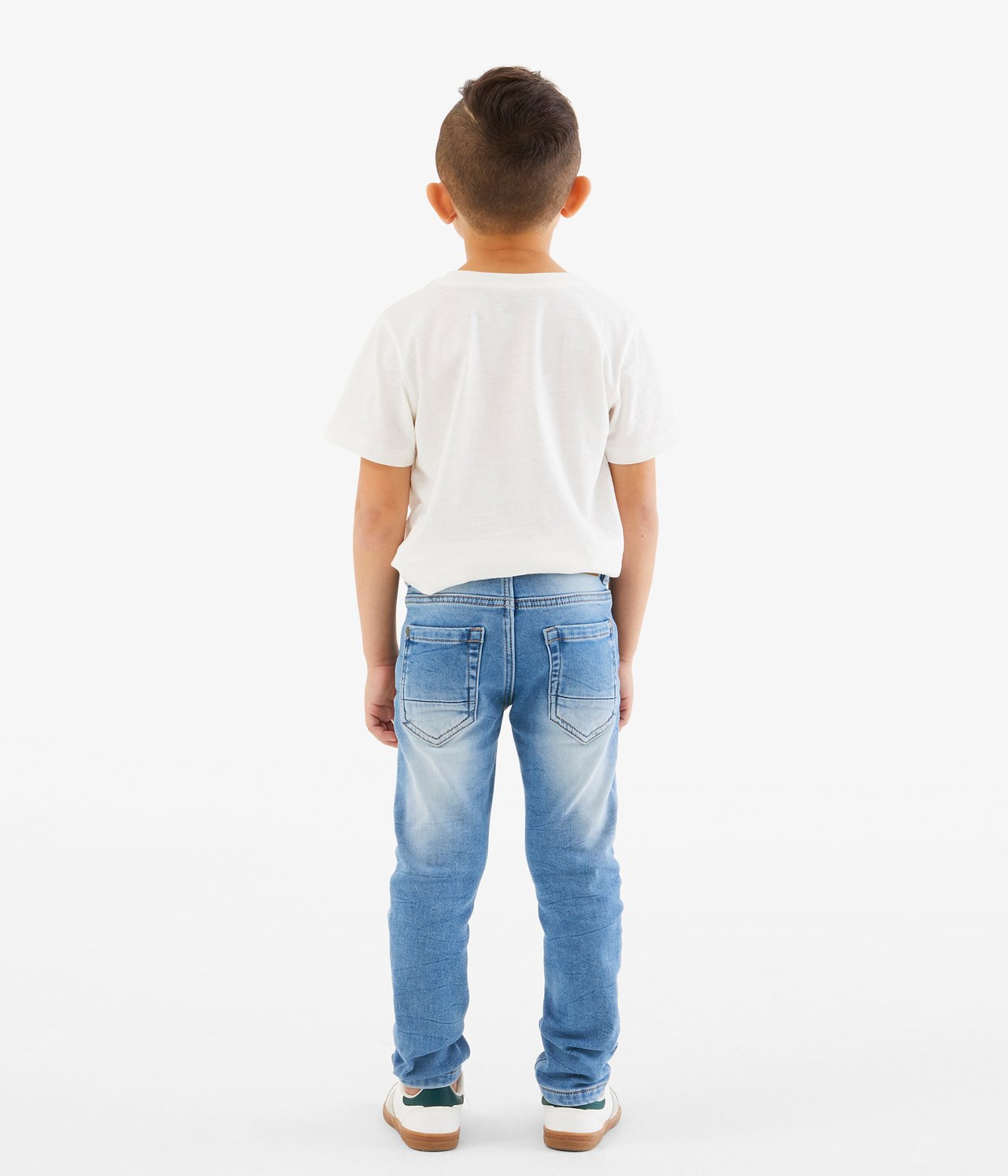 Luke joggerjeans slim fit - Ljus denim - 4
