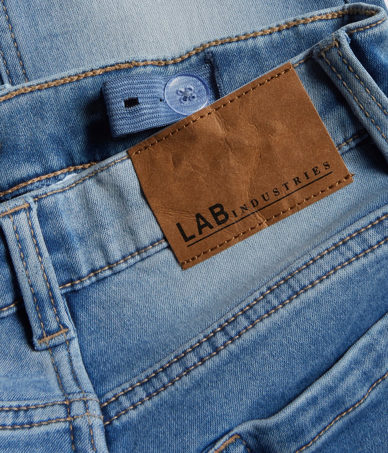 Luke joggerjeans slim fit - Ljus denim - 5