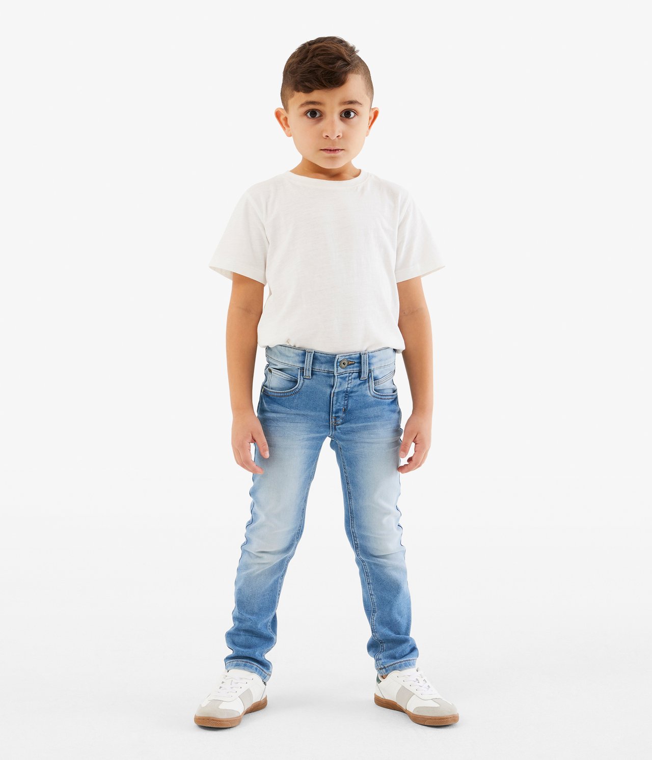 Luke joggerjeans slim fit - Ljus denim - 1
