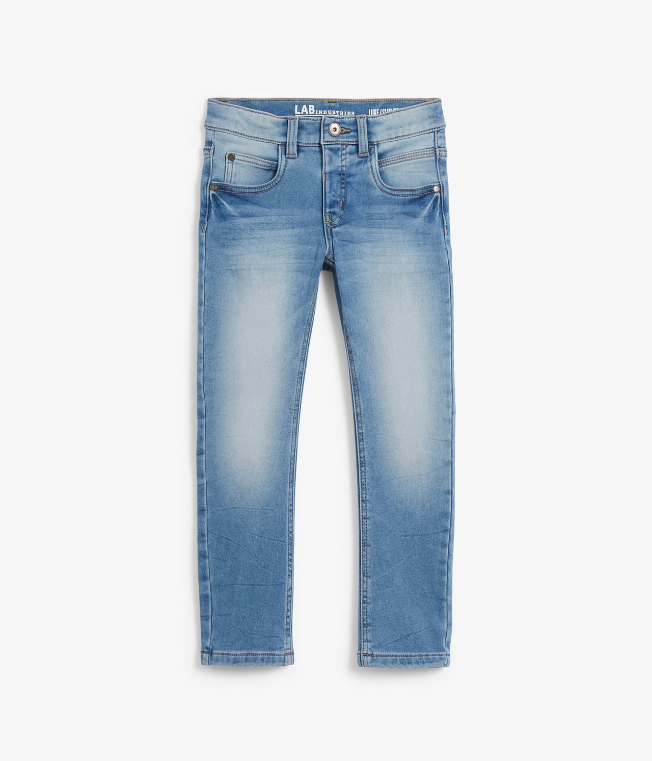 Luke joggerjeans slim fit - Ljus denim - 6