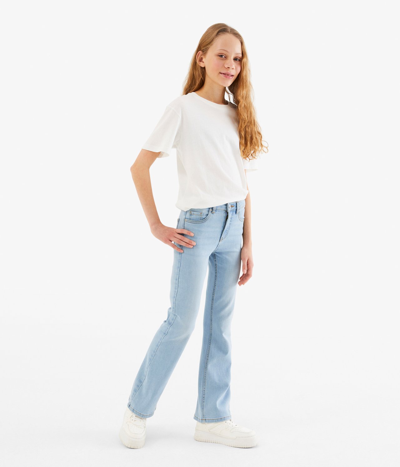 Jeans bootcut - Ljus denim - 3
