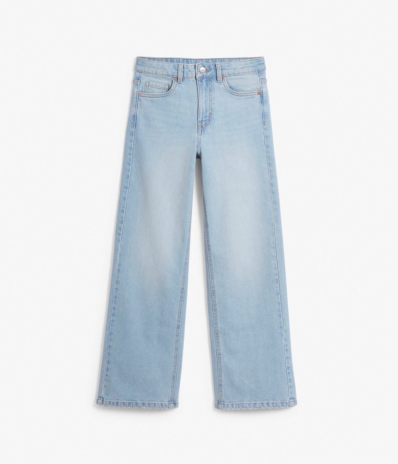 Jeans wide fit mid waist Lys denim - null - 1