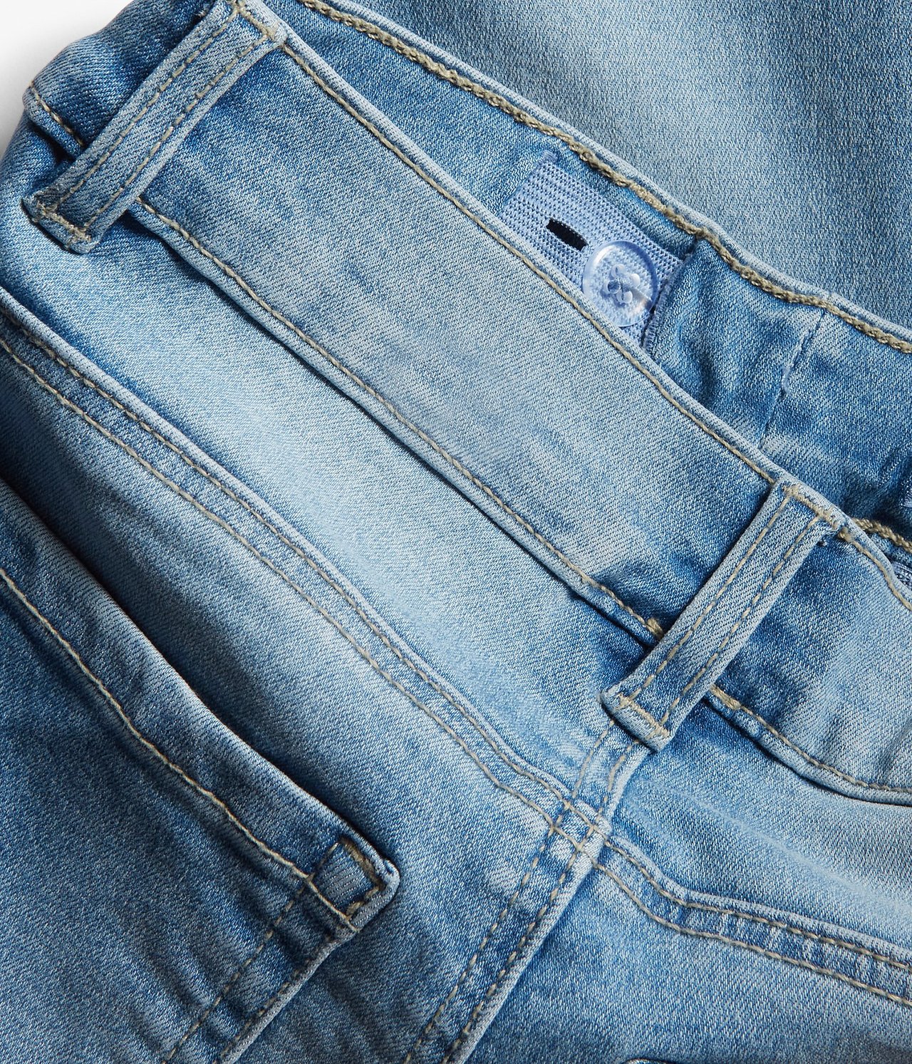 Jeans med enhörningar Ljusblå - null - 6