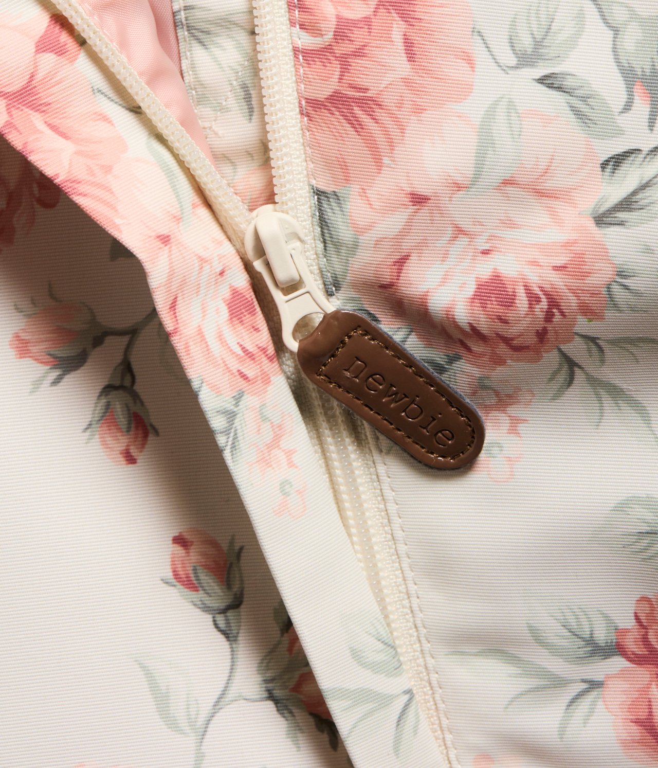 Kuviollinen vauvojen haalari - Vaaleanbeige - 5