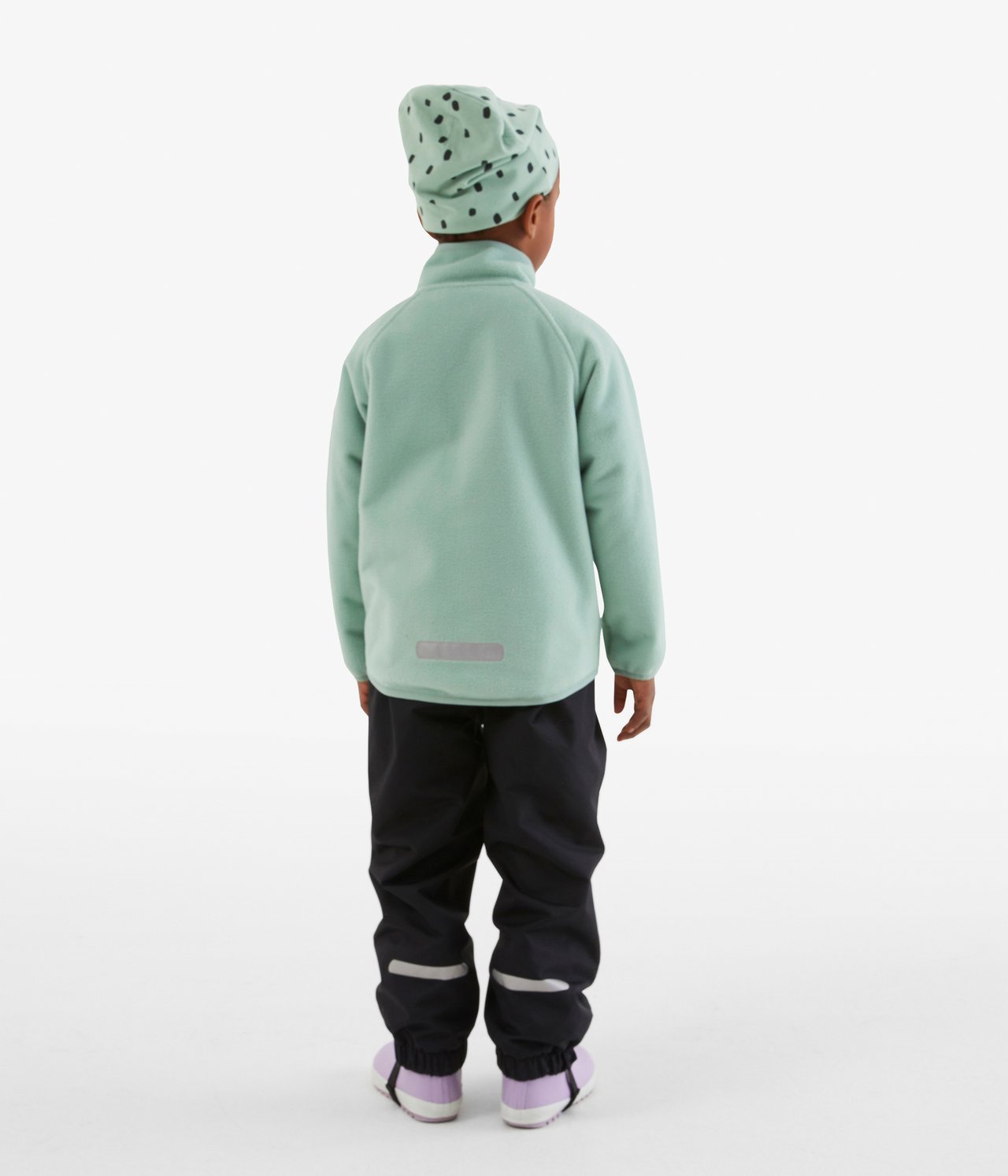 Vindfleece zip-in / zip-off Kaxs - Grön - 6
